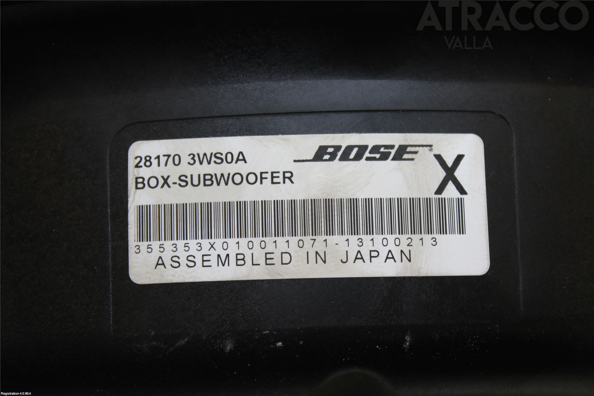 Nissan MURANO 09-15 Innr Høyttaler
