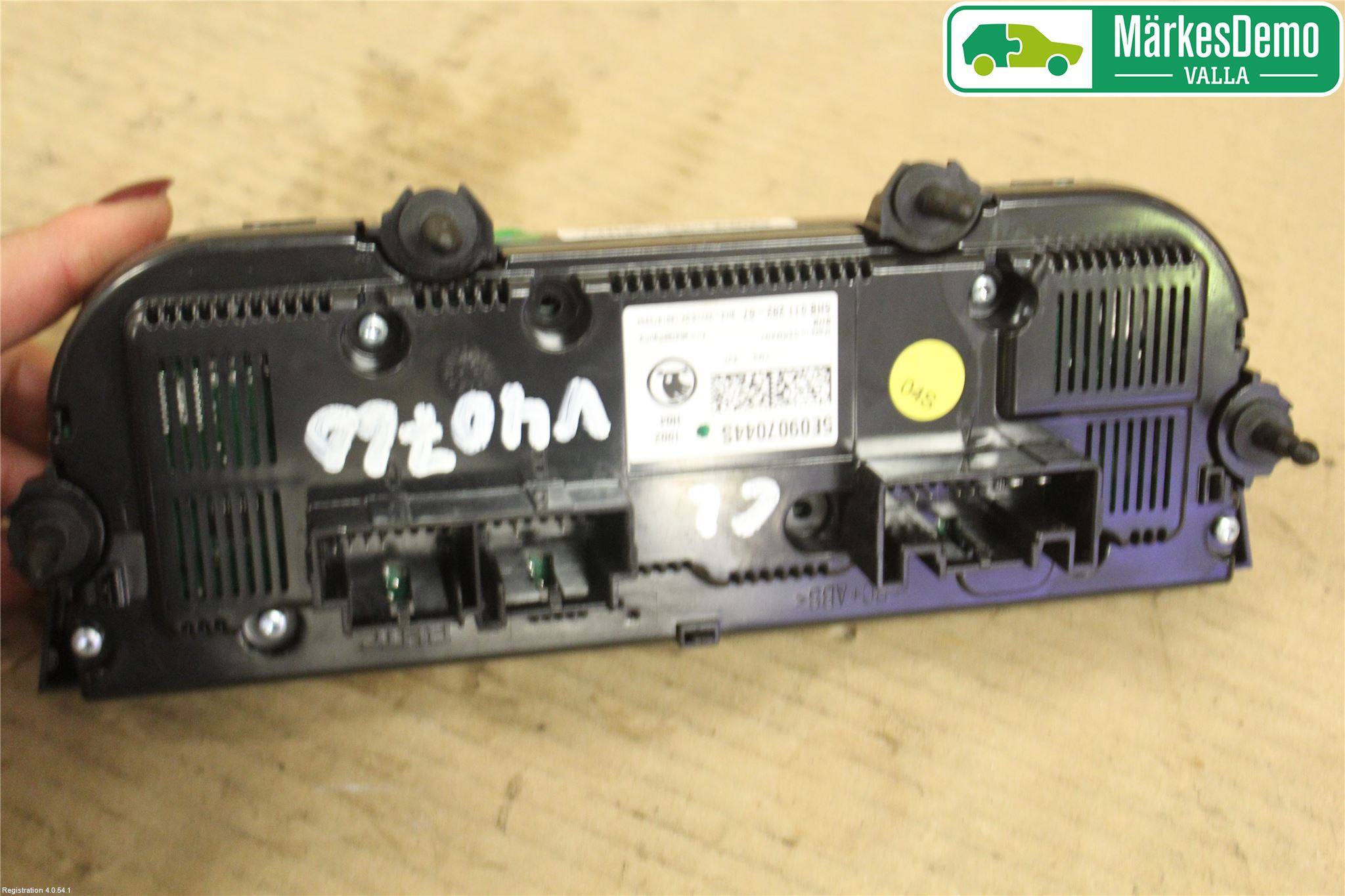 Skoda OCTAVIA (5E) 13-20 Varmeapparat Panel(Regulering)