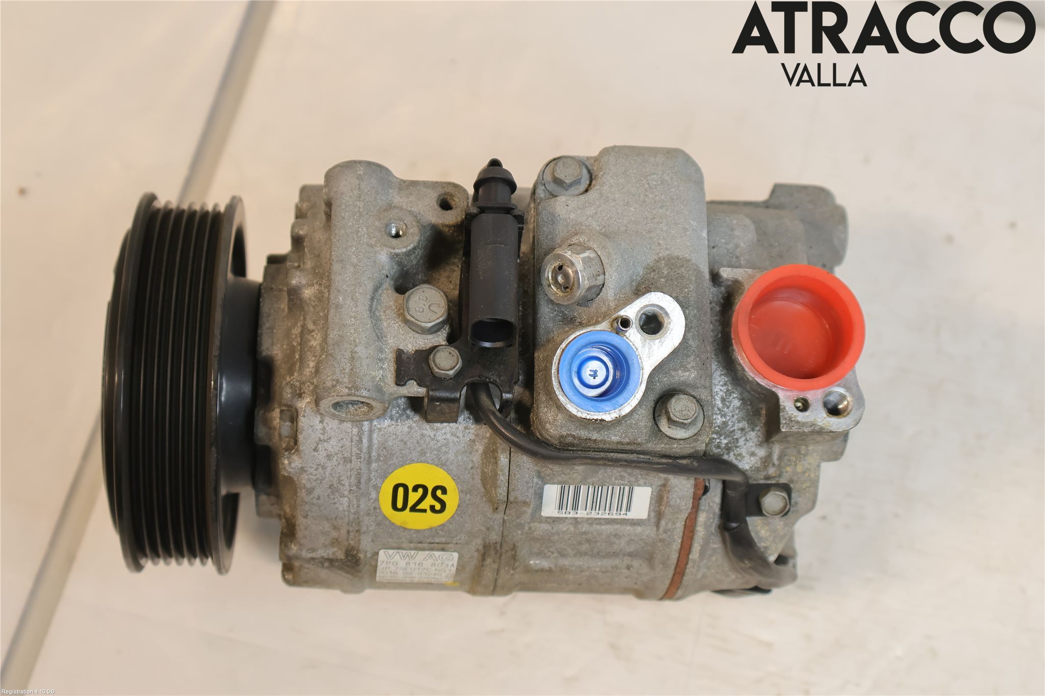 Volkswagen VW TOUAREG 7P 11-18 Varme Ac Kompressor