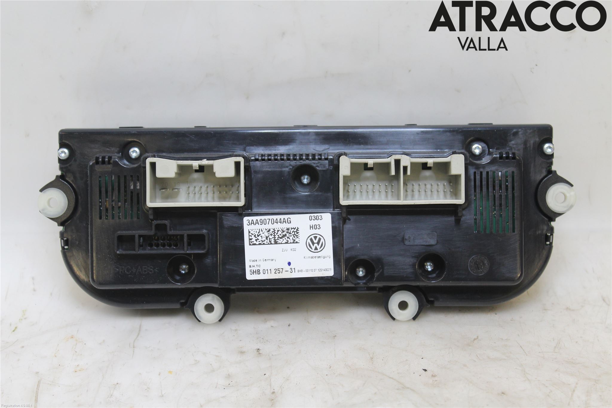 Volkswagen VW PASSAT 11-14 Varme Ac Betjening-Display