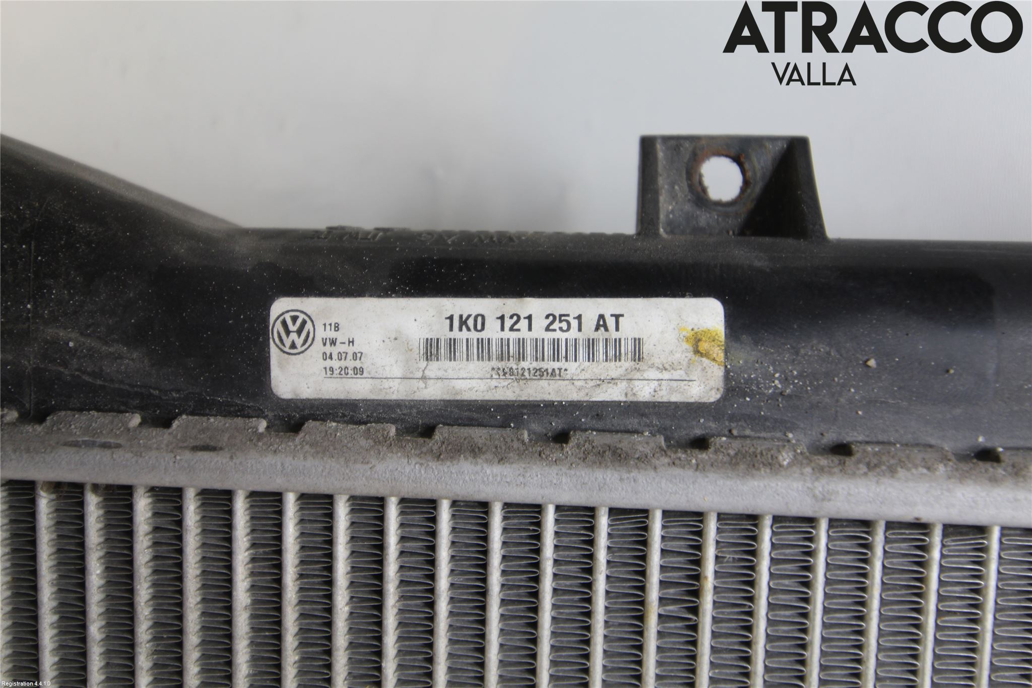 Volkswagen VW JETTA V 06-10 Radiator Manuell