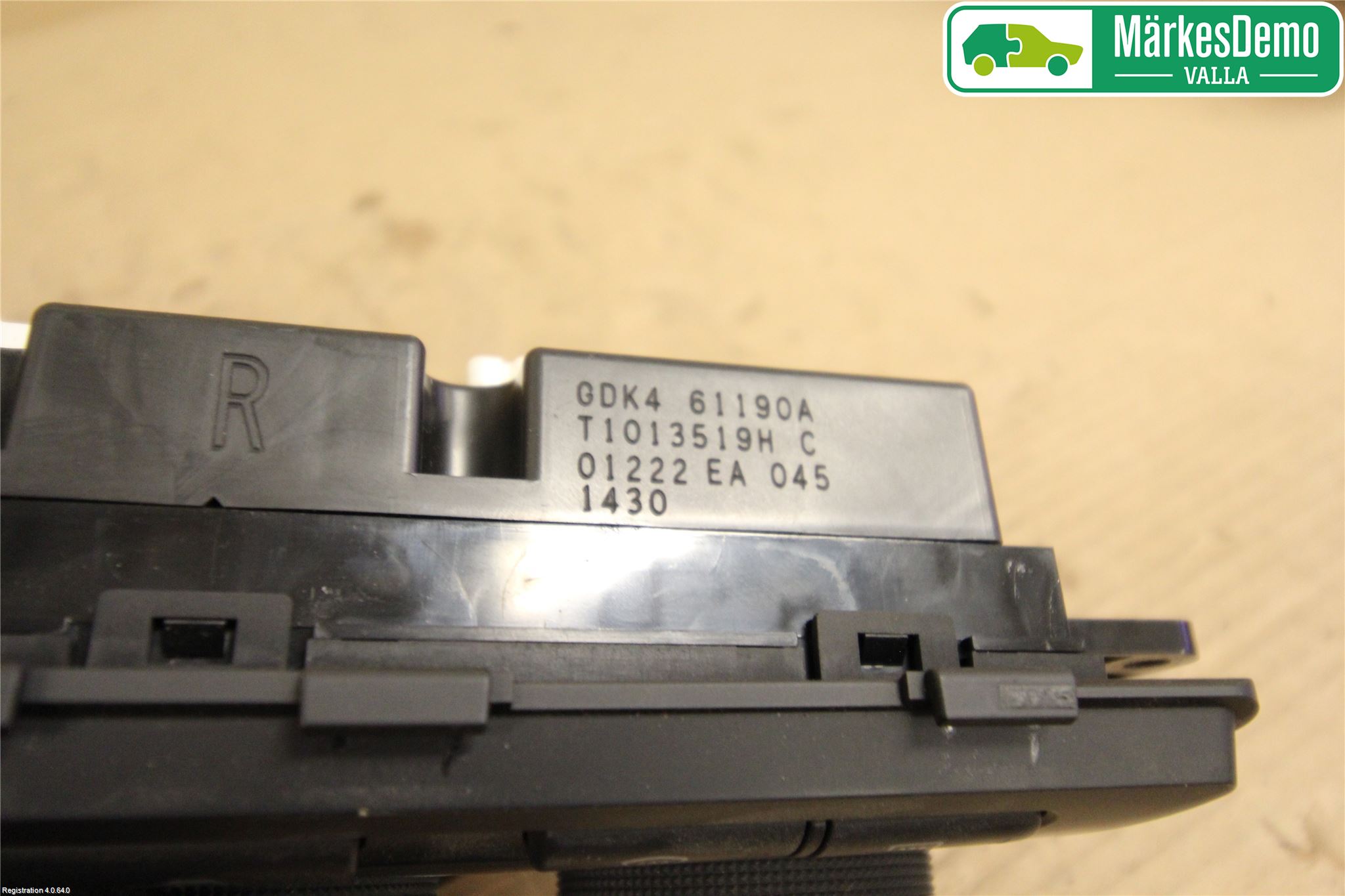 Mazda 6 08-13 Varme Ac Betjening-Display