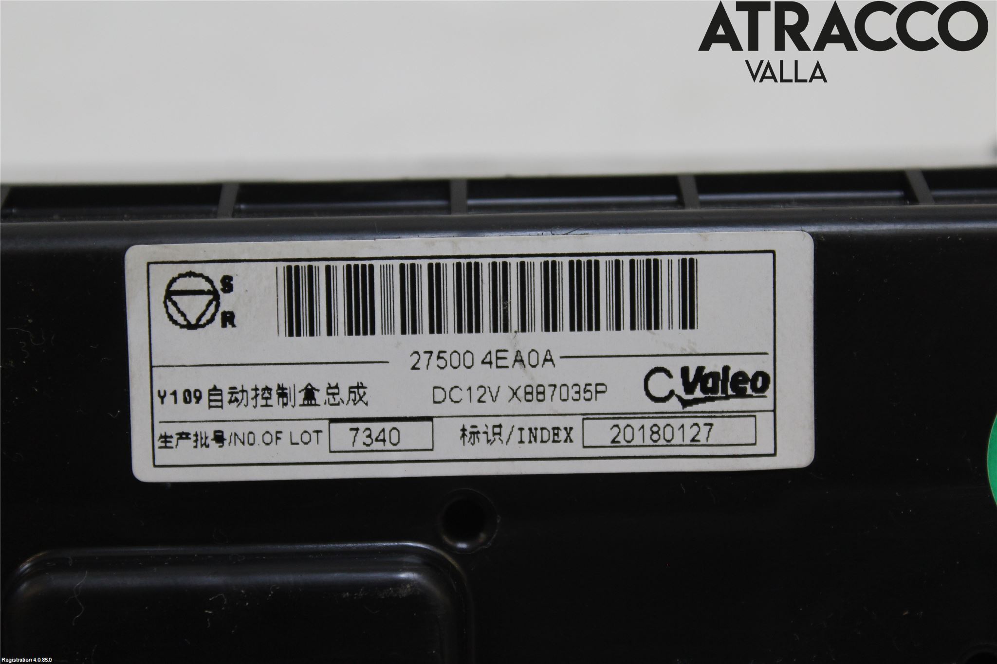 Nissan X-TRAIL 14-21 Varme Ac Betjening-Display