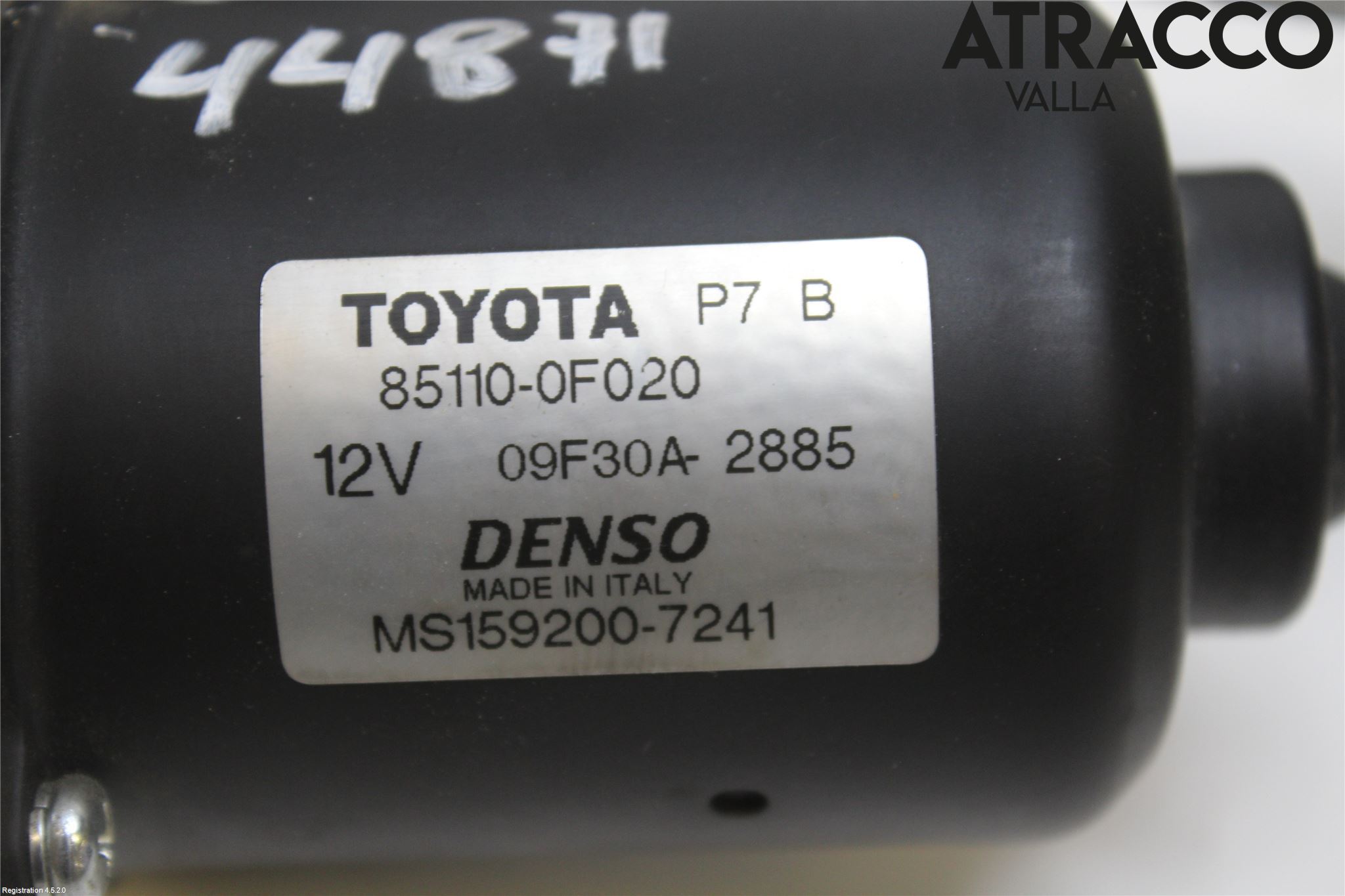 Toyota COROLLA VERSO 04-07 Viskeroverføring Frontrute