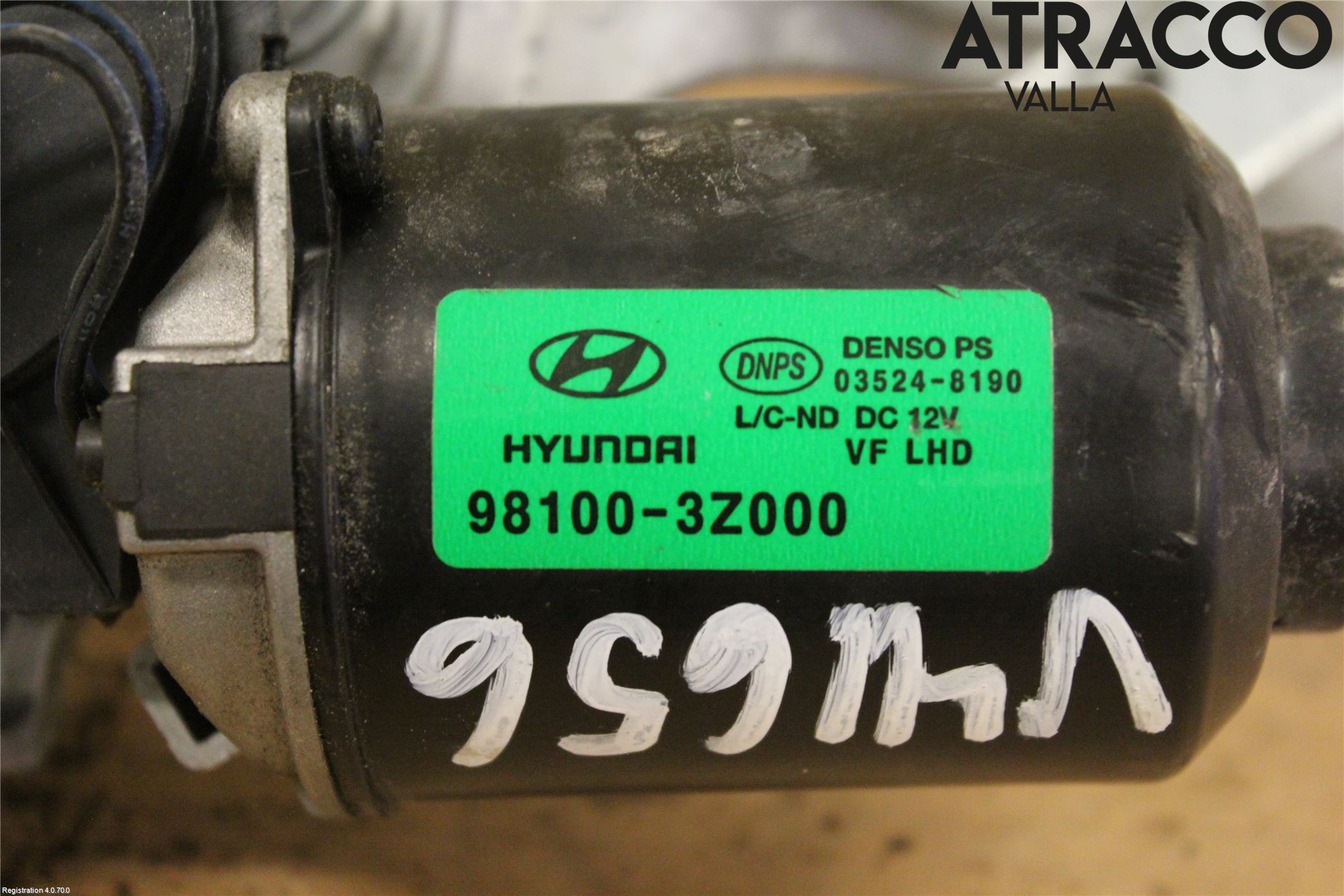 Hyundai i40 08-15 Viskeroverføring Frontrute