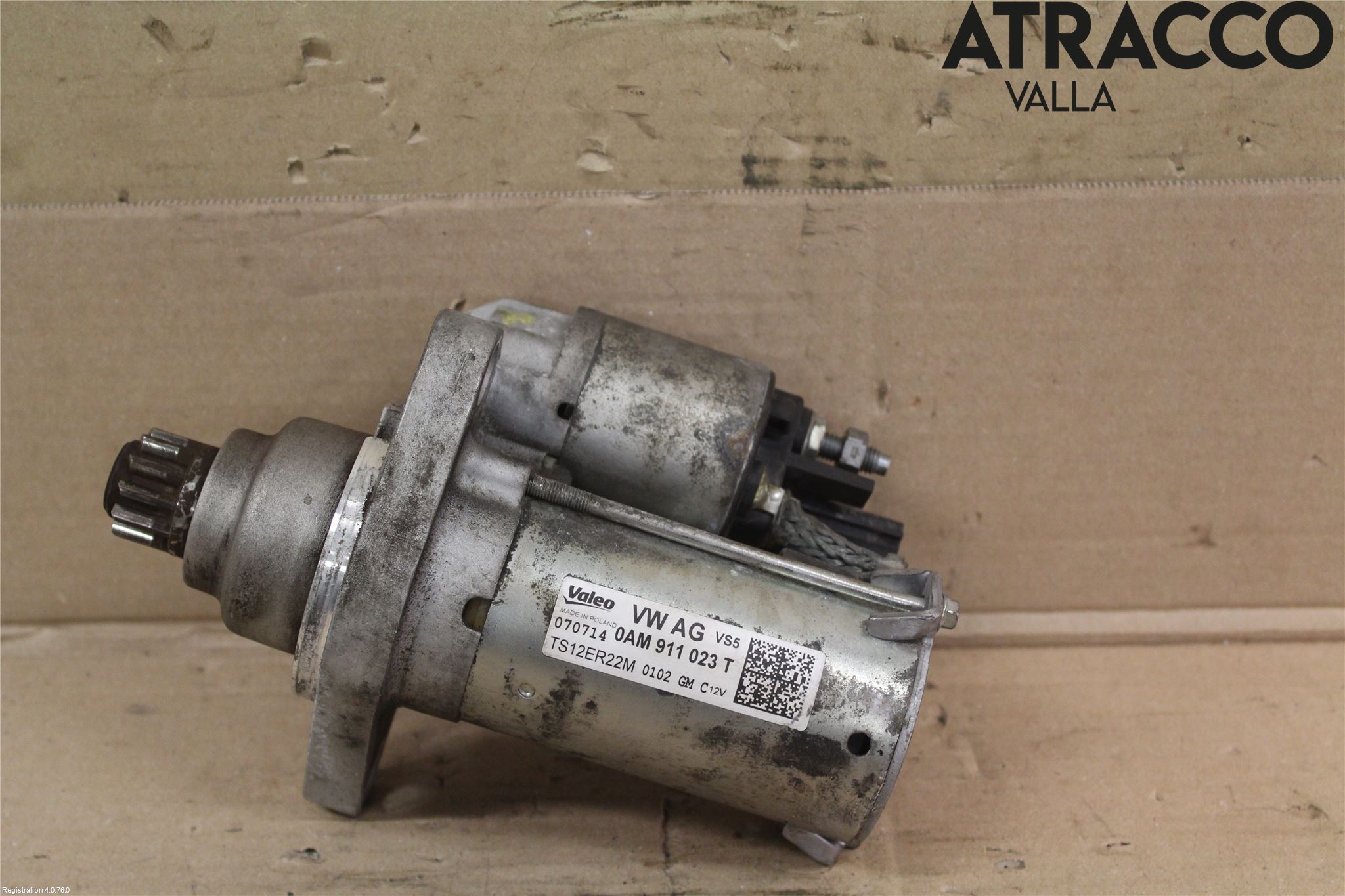 Volkswagen VW PASSAT 11-14 Startmotor