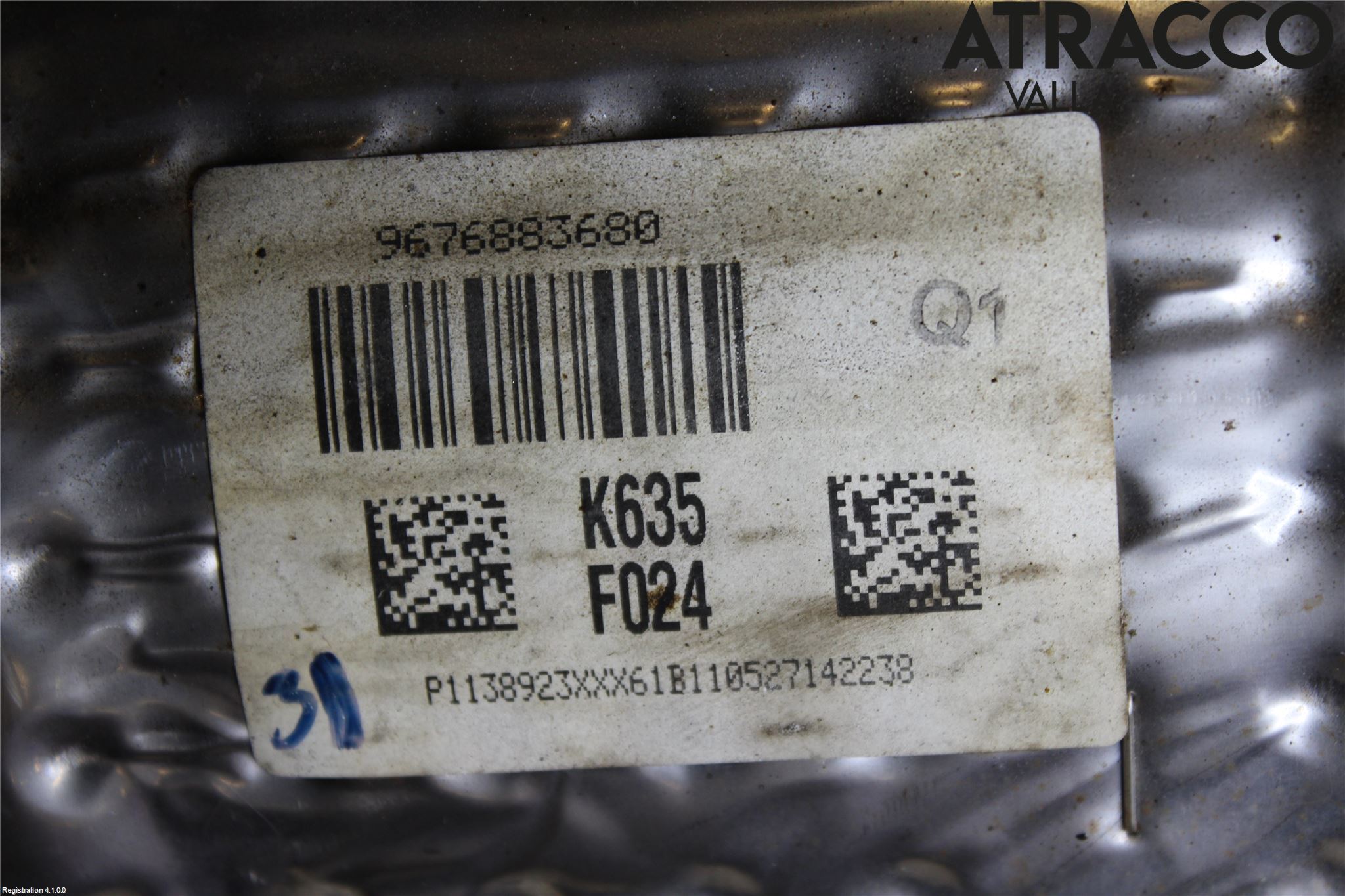 Peugeot 308 08-13 Eksos Partikketfilter