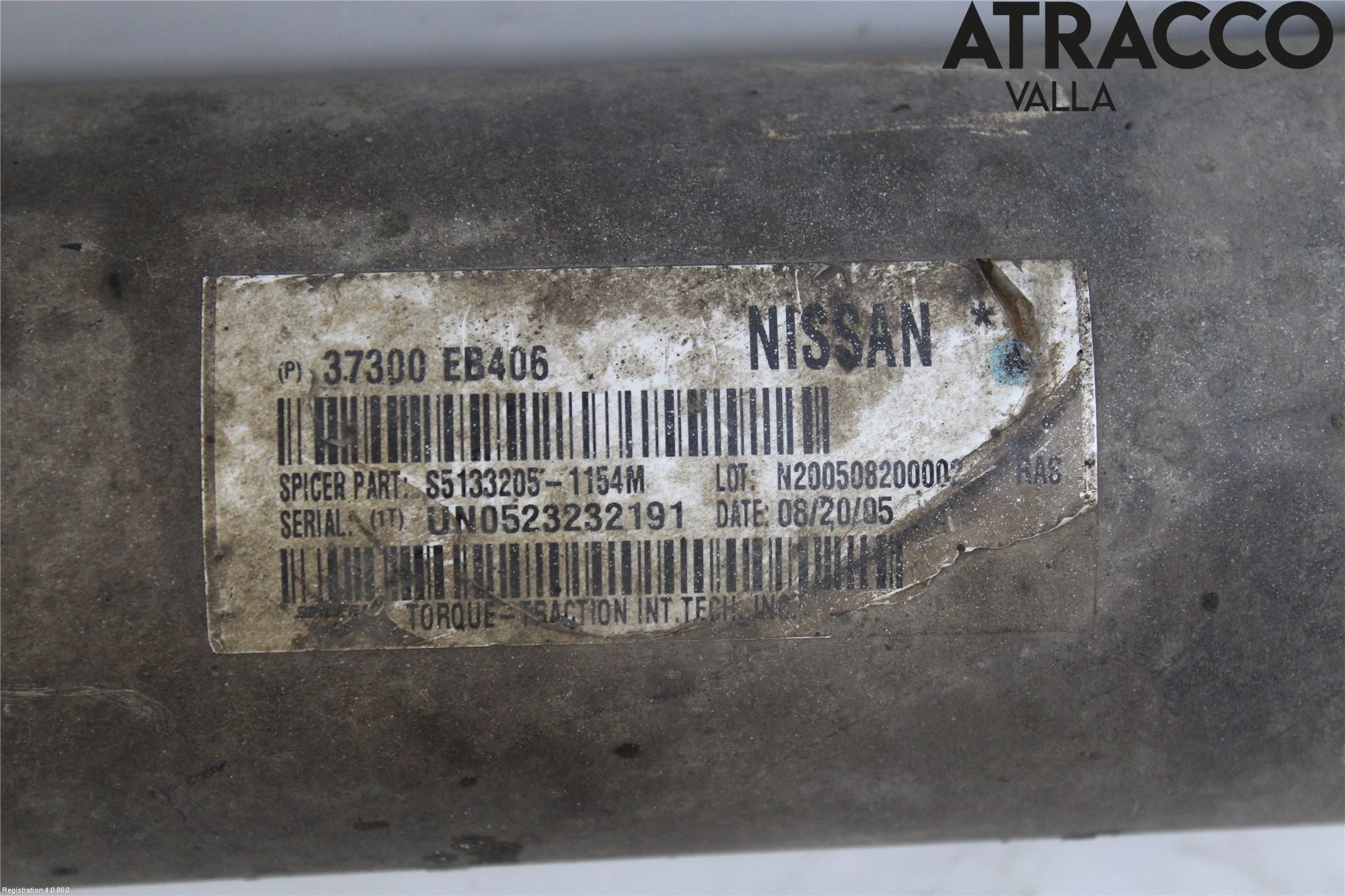 Nissan NAVARA 05-16 Mellomaksel Kompl