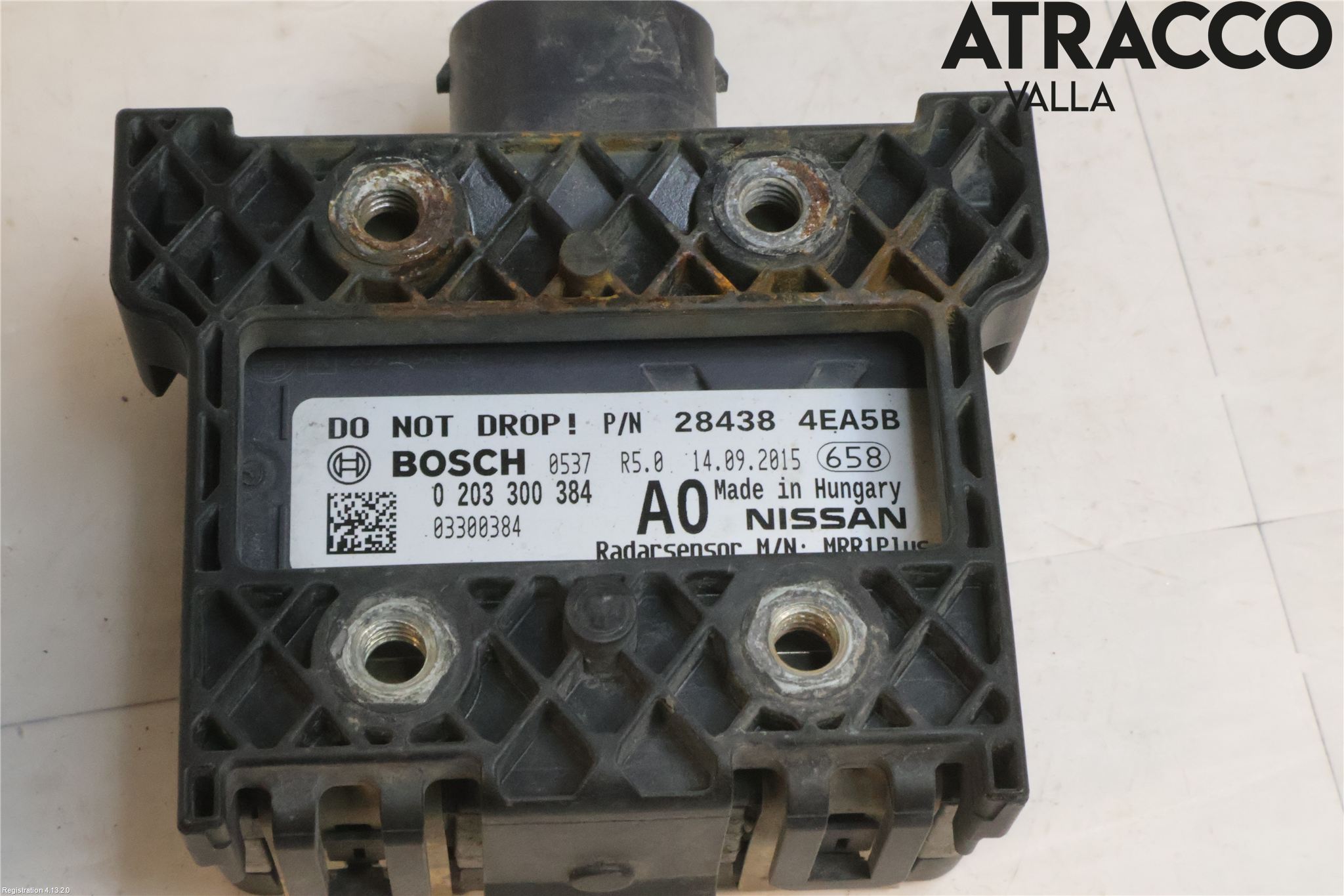 Nissan QASHQAI 14-17 Sensor Kollisjonsbeskyttelse