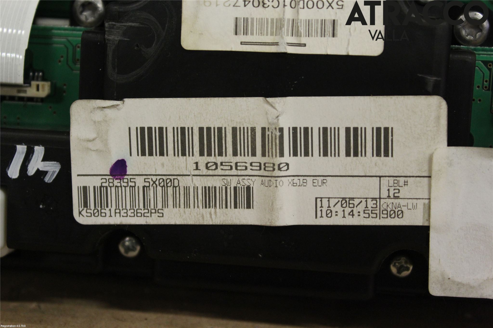 Nissan NAVARA 05-16 Varme Ac Betjening-Display