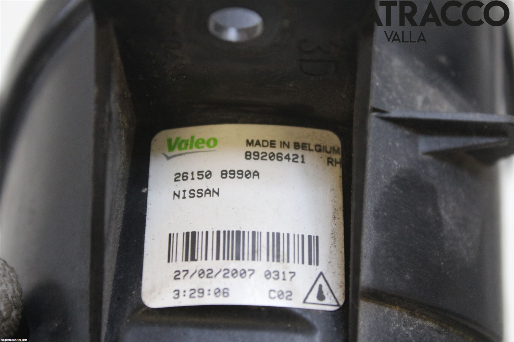 Nissan MICRA 08-10 Frontlykt-Kurve-Tåkelys