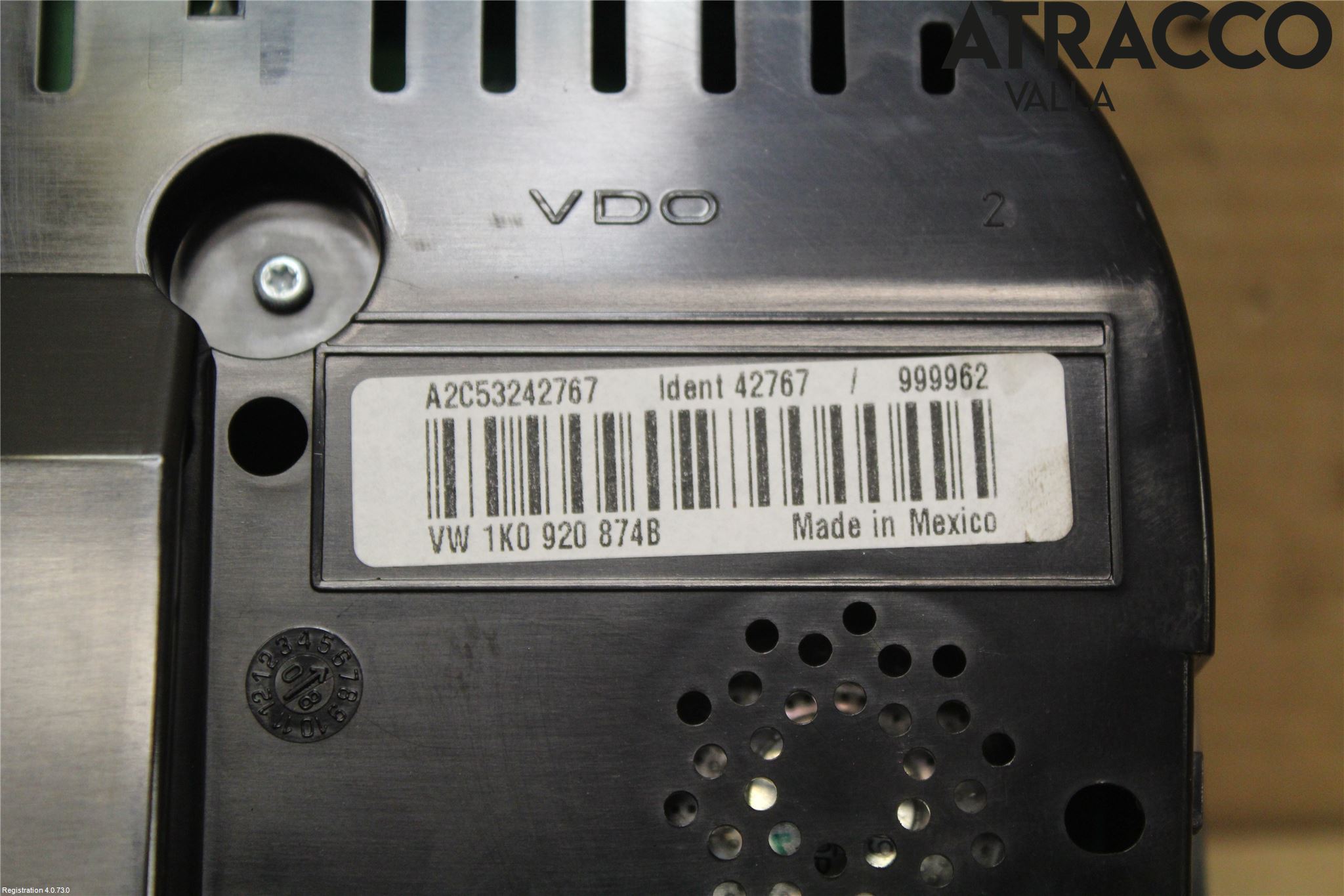 Volkswagen VW GOLF V 04-09 Instr Kombinert