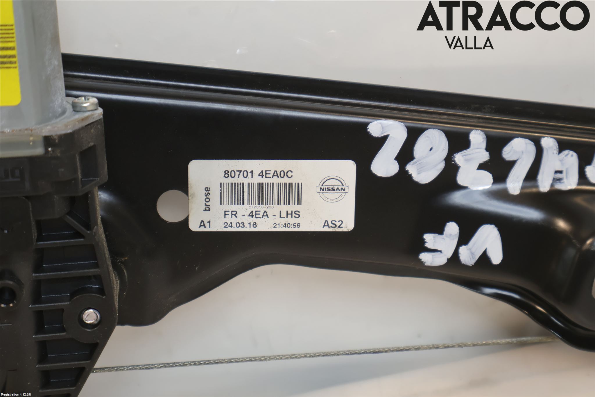 Nissan QASHQAI 14-17 Vindusheis El Komp
