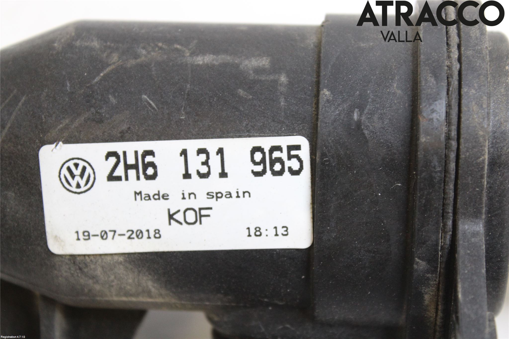 Volkswagen VW AMAROK 2H 10-22 Drivstoff Påfyllingsrør - Slan