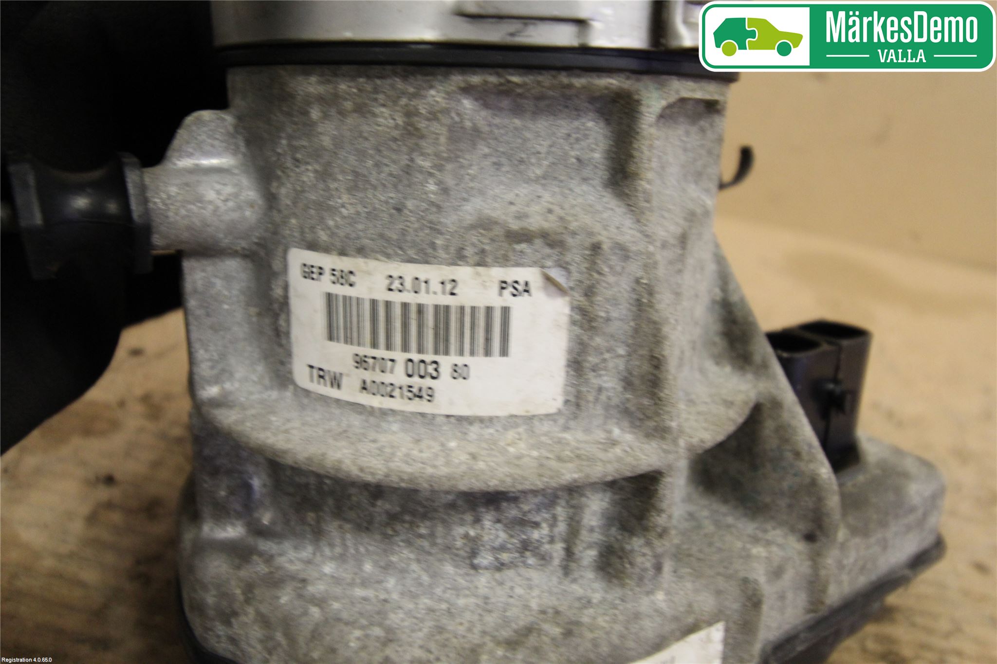 Peugeot 308 08-13 Servostyring Eletrisk Pumpe