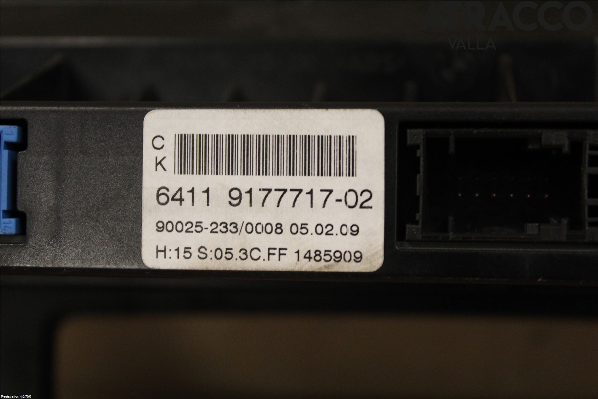 BMW 5 E60/61 Sed/Tou 02-10 Varme Ac Betjening-Display
