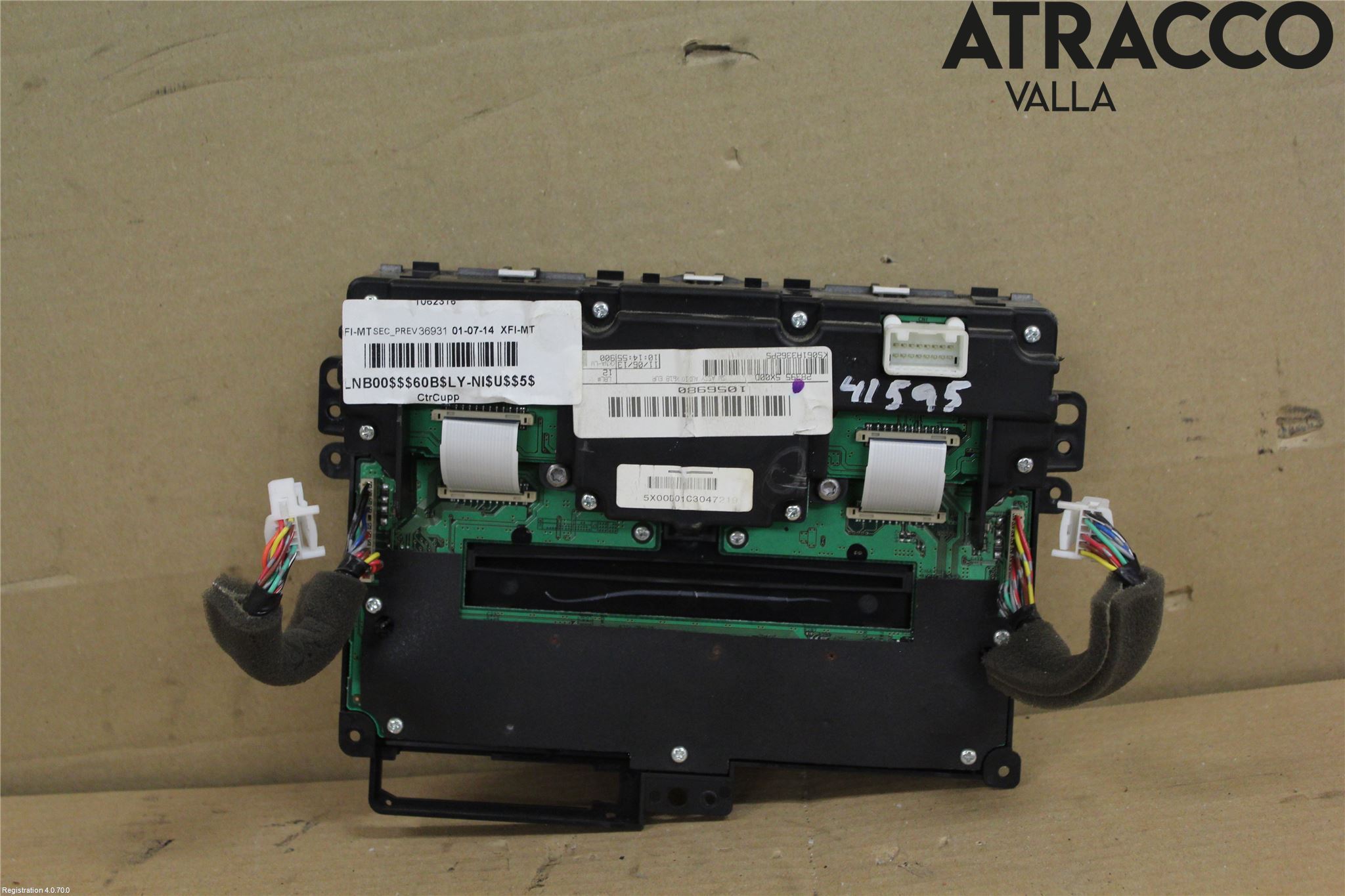 Nissan NAVARA 05-16 Varme Ac Betjening-Display