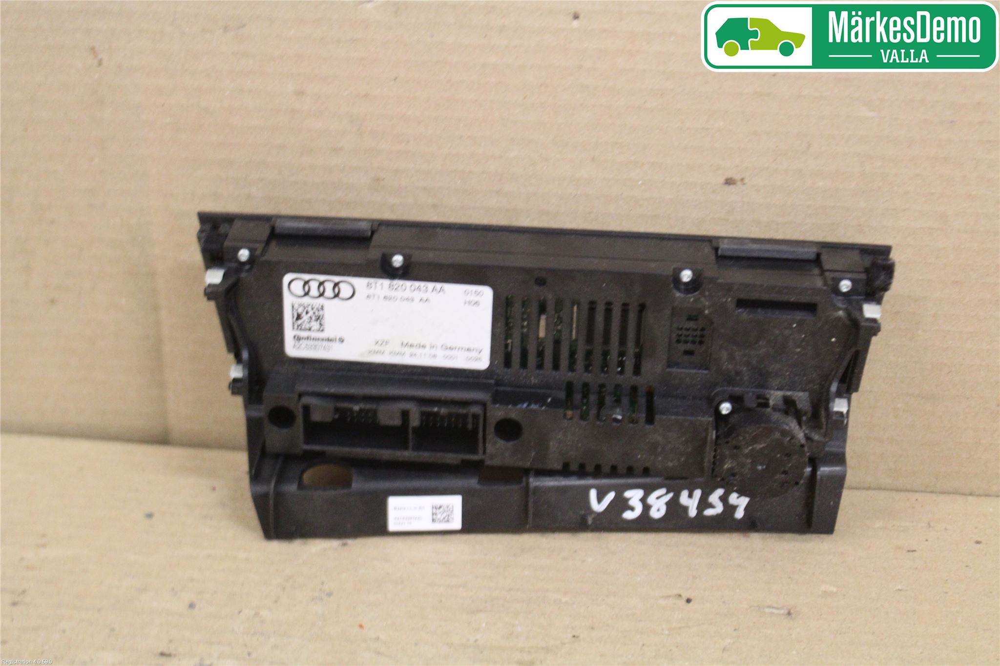 Audi A4/S4 08-11 Varme Ac Betjening-Display
