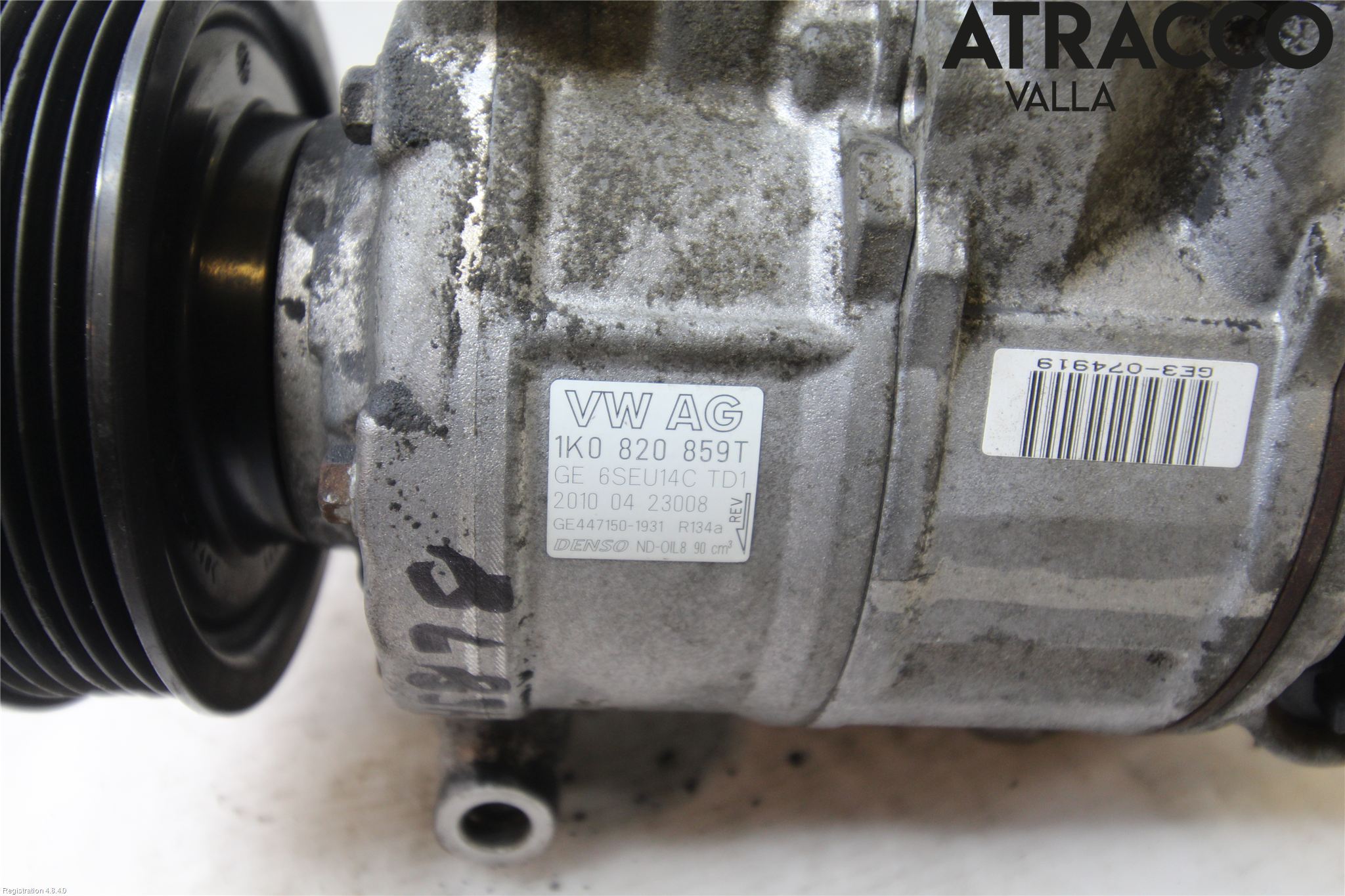 Volkswagen VW PASSAT 05-11 Varme Ac Kompressor