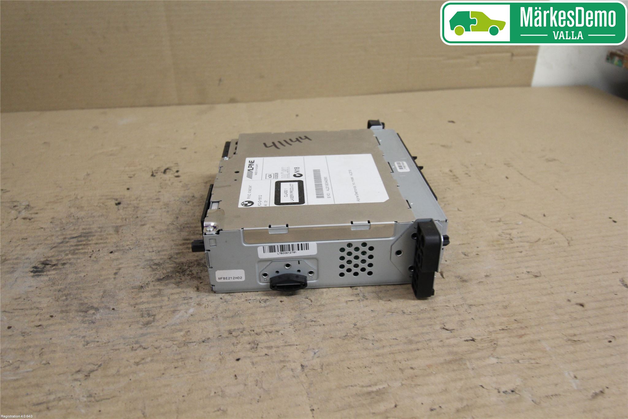 BMW 5 F10/F11/F18 09-17 Stereo Radio Med Cd