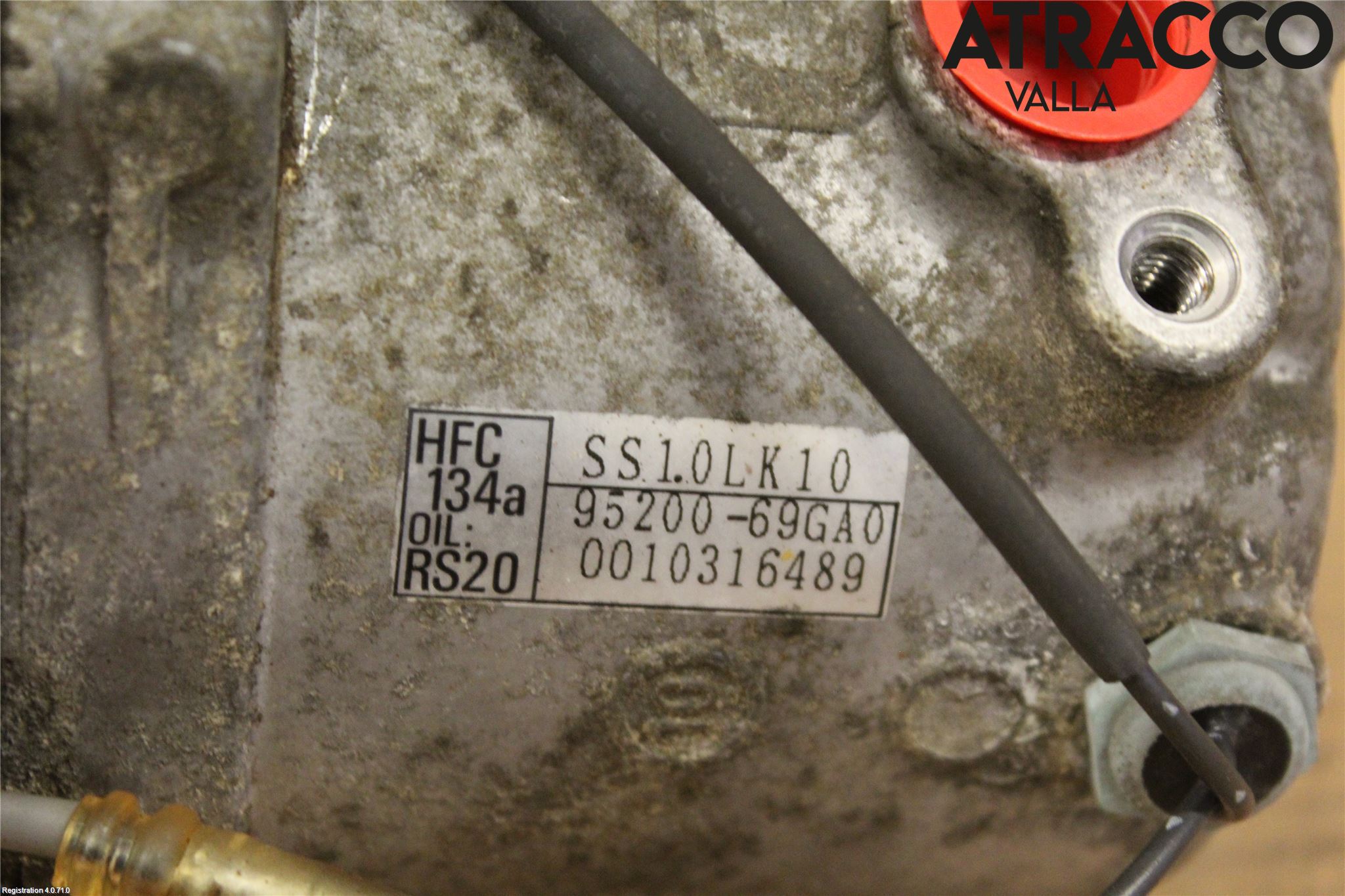 Suzuki WAGON R/R+ 93-08 Varme Ac Kompressor
