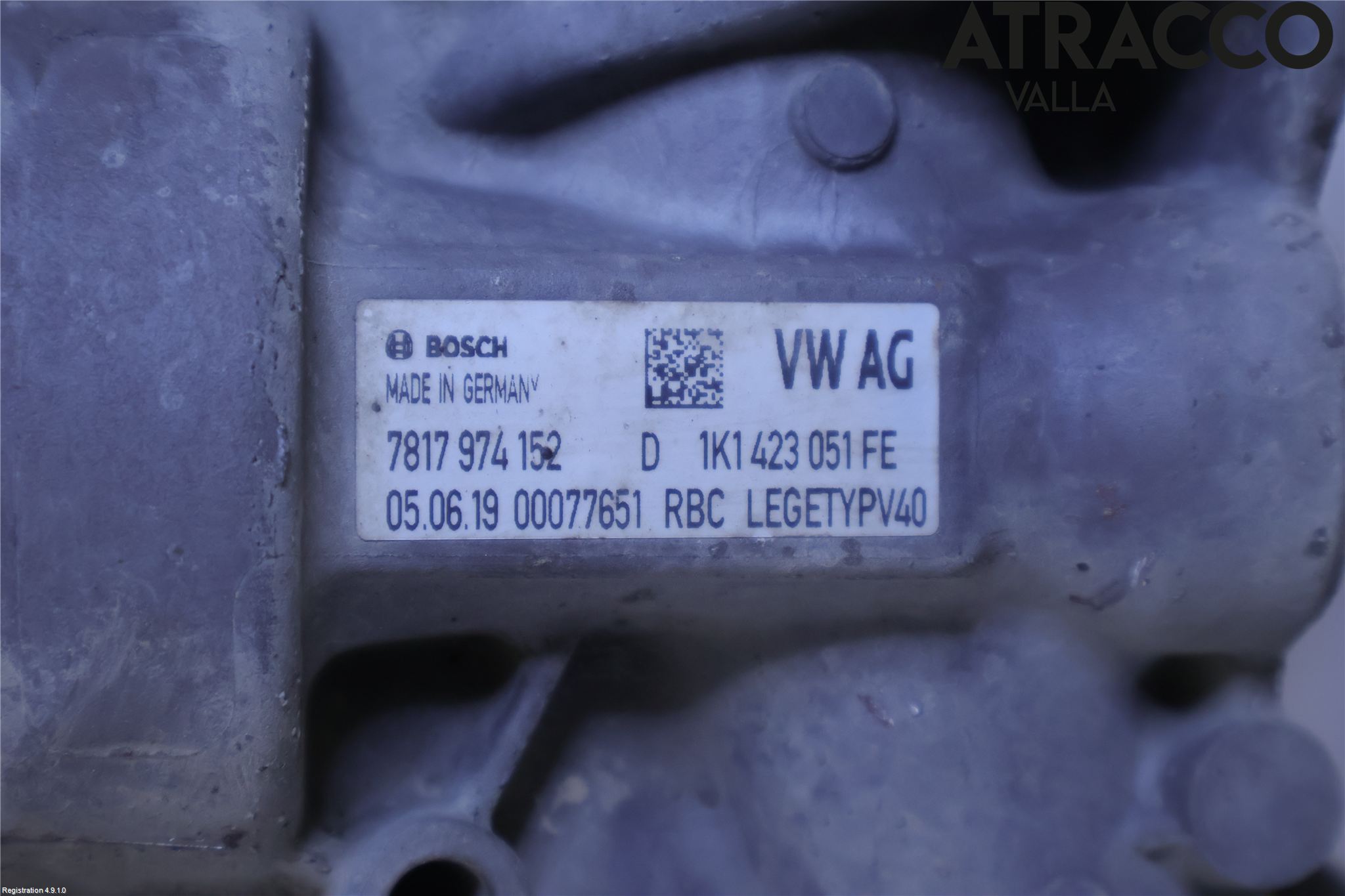 Volkswagen VW CADDY 16-20 Styrväxel/Snäcka Elektrisk