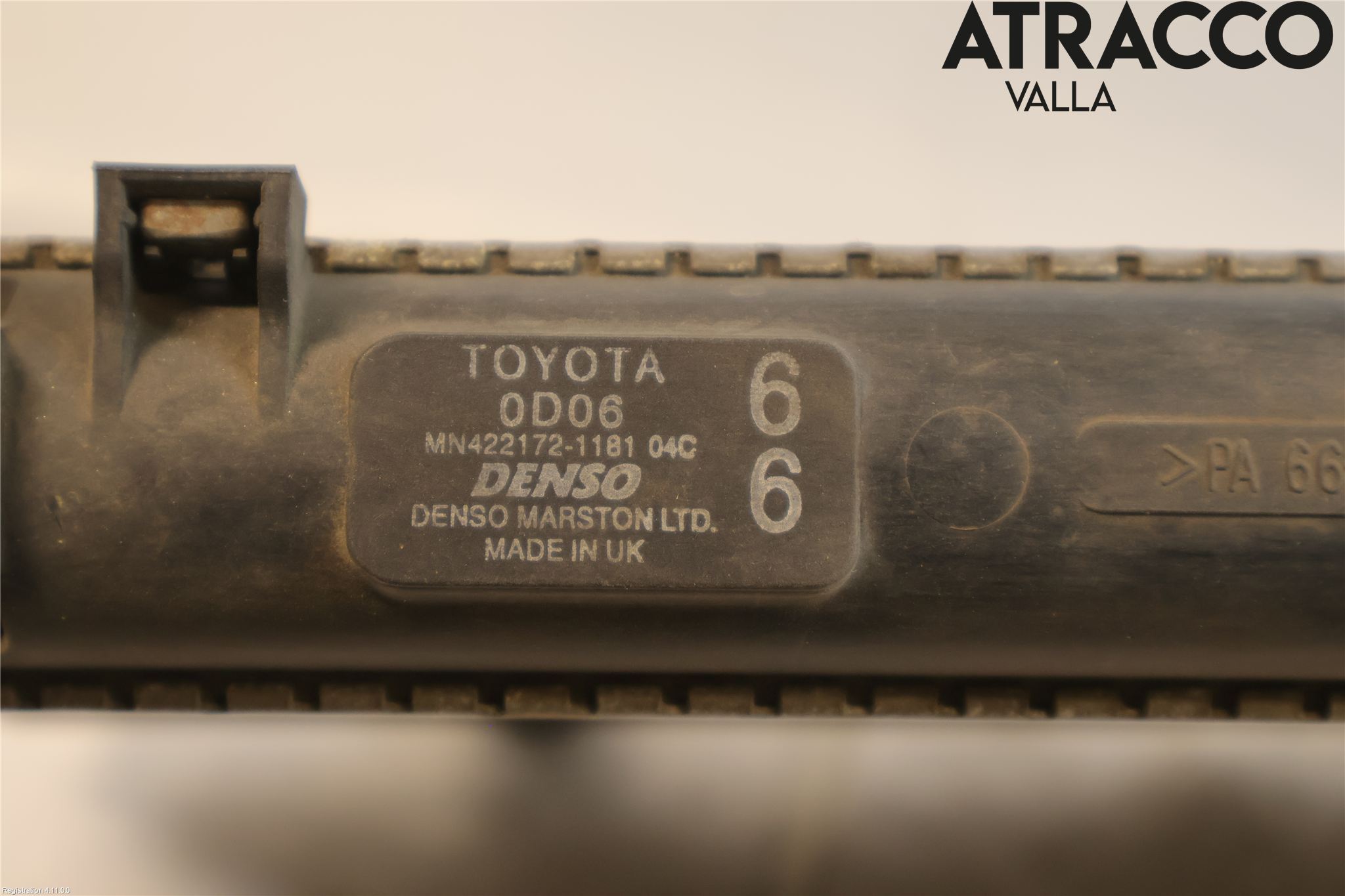 Toyota COROLLA 98-01 Radiator Manuell