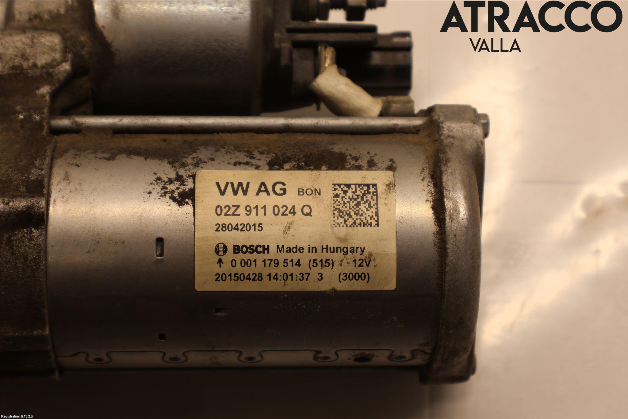 Volkswagen VW GOLF / E-GOLF VII 13-20 Startmotor