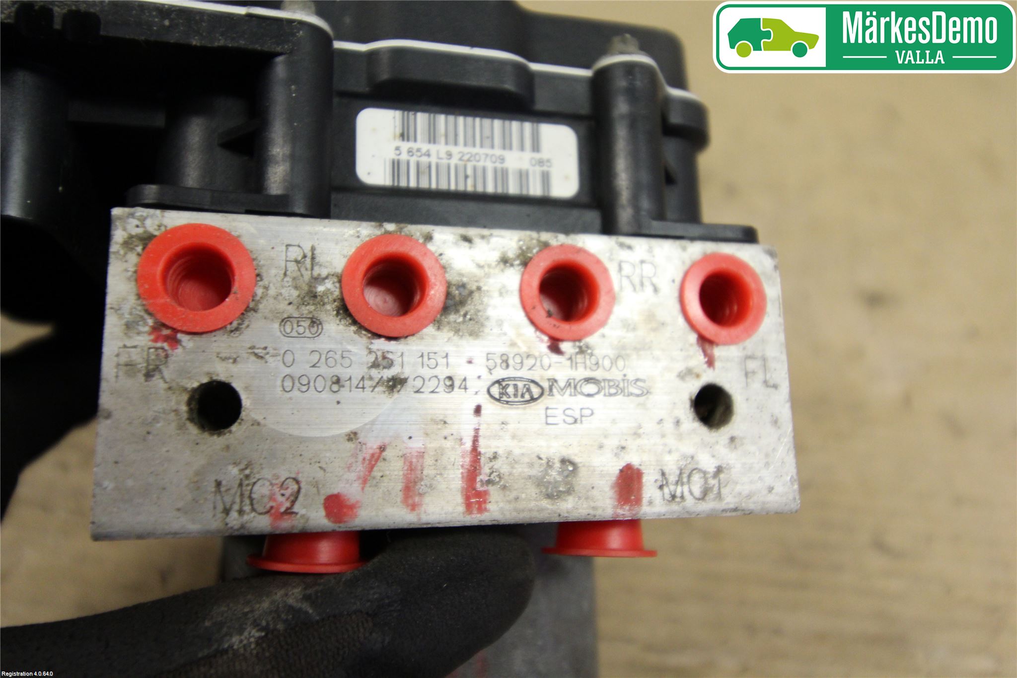 Kia CEED 06-12 Abs Hydraulikkaggregat