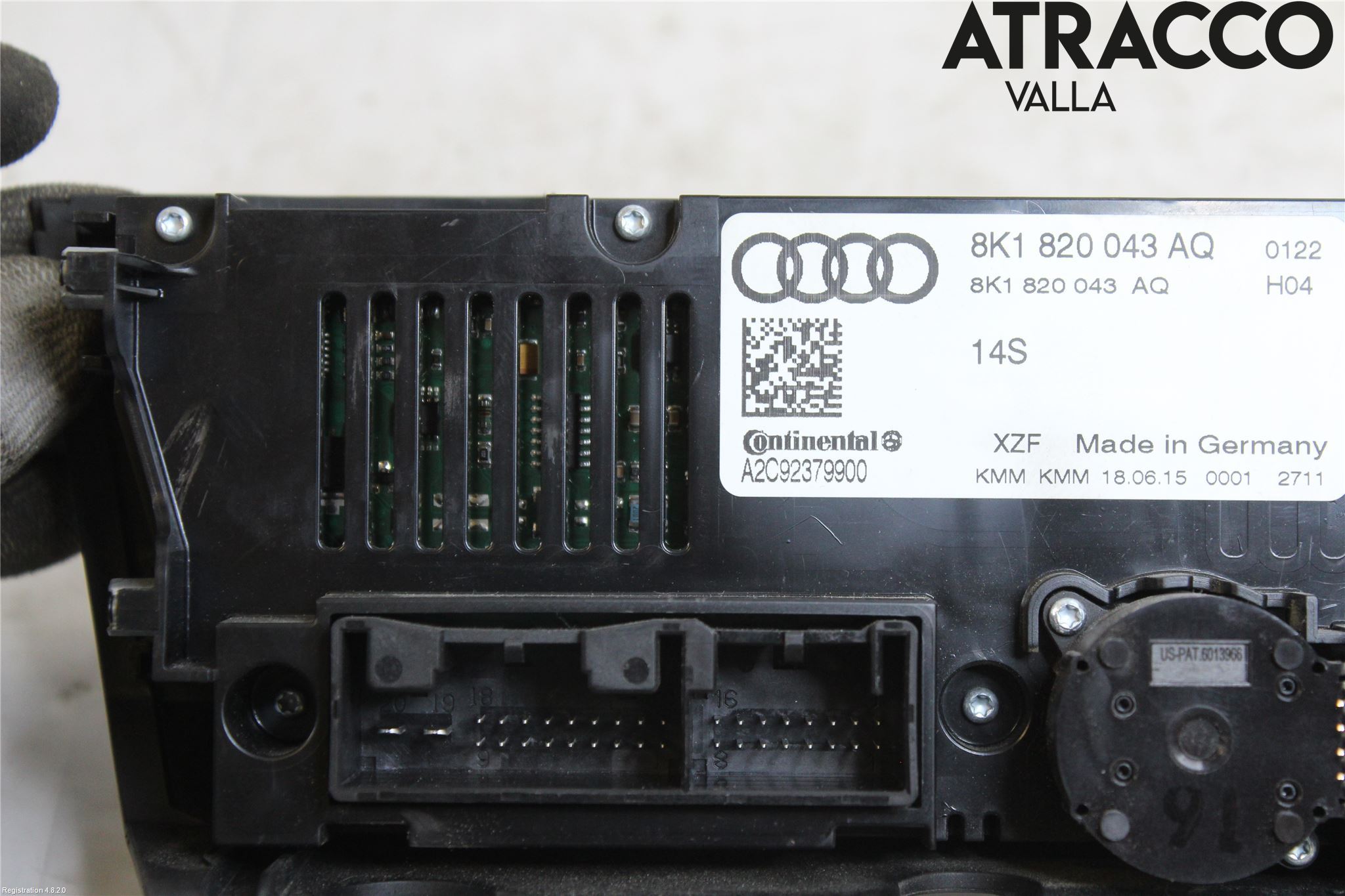 Audi A4 12-15 Varme Ac Betjening-Display