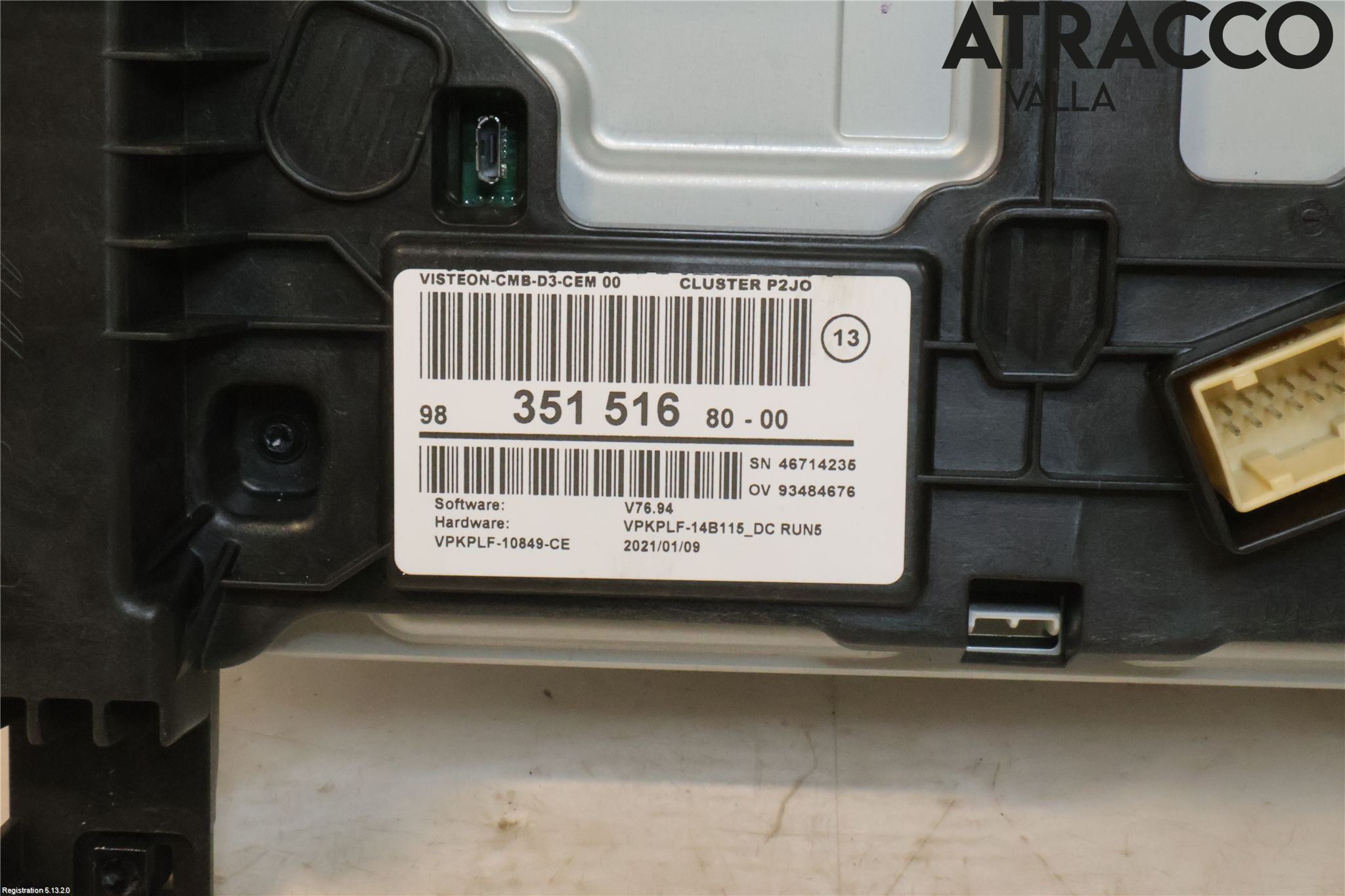 Opel CORSA F, CORSA-E 20- Instr Kombinert