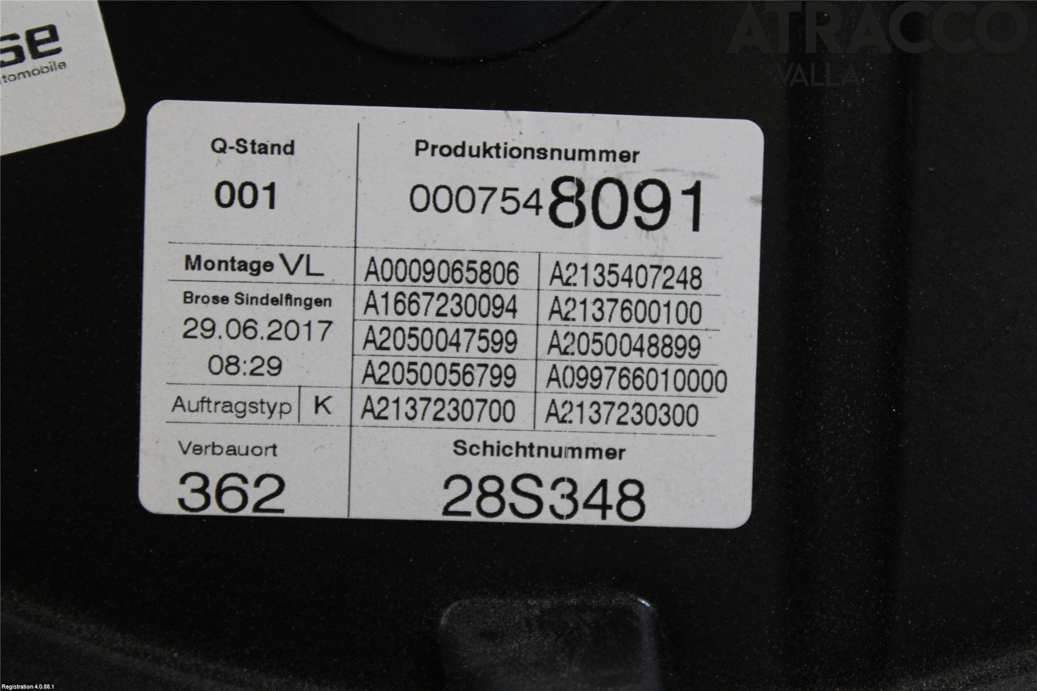Mercedes-Benz MB E-KLASS (W213) 16-23 Vindusheis
