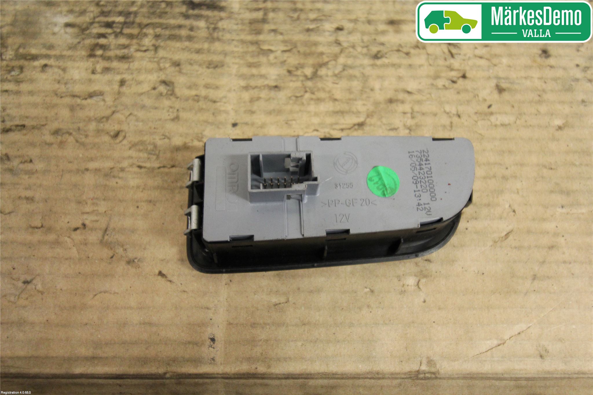 Citroen NEMO Bryter Hovedlys