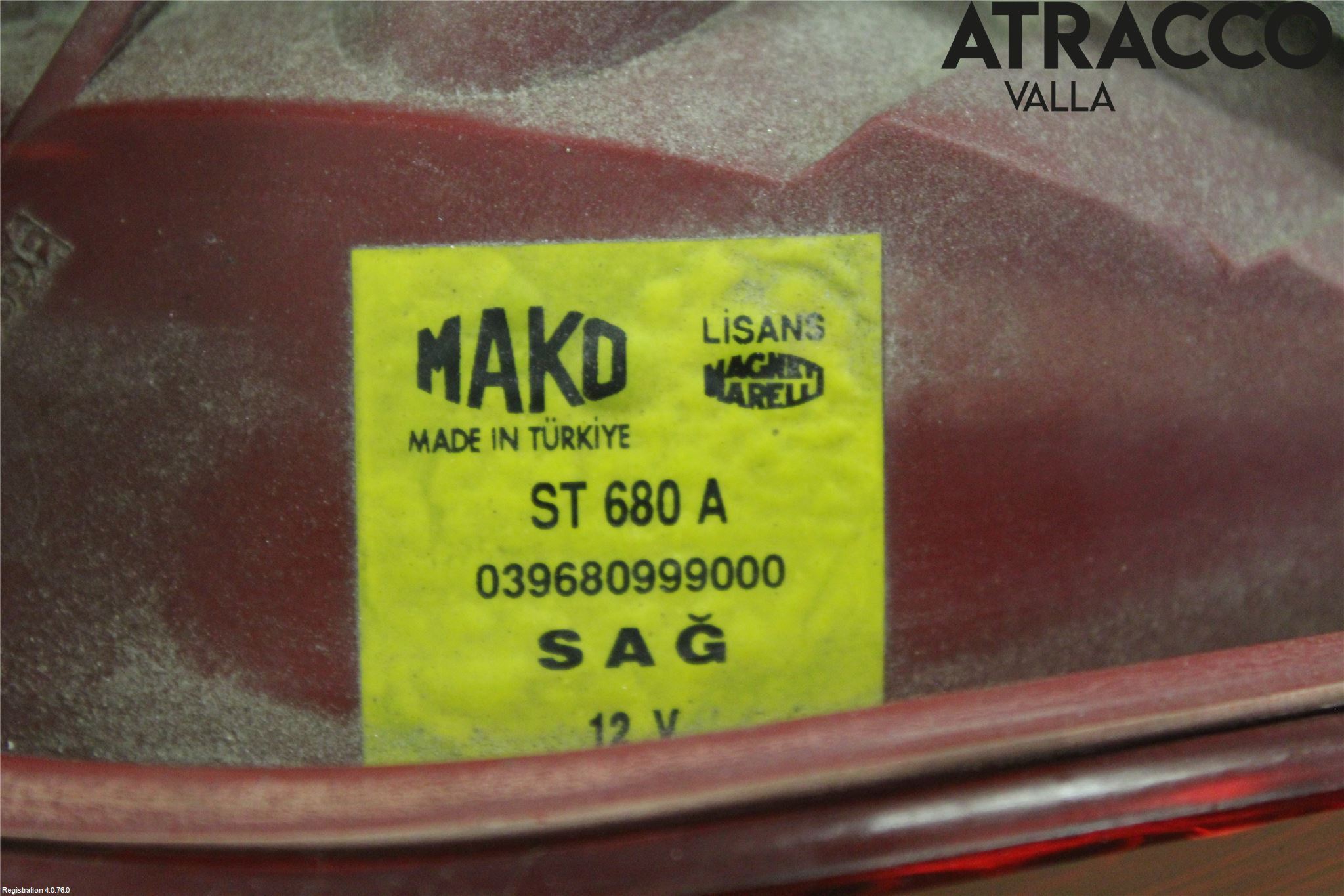 Renault MÉGANE I  99-03 Baklykt Høyre