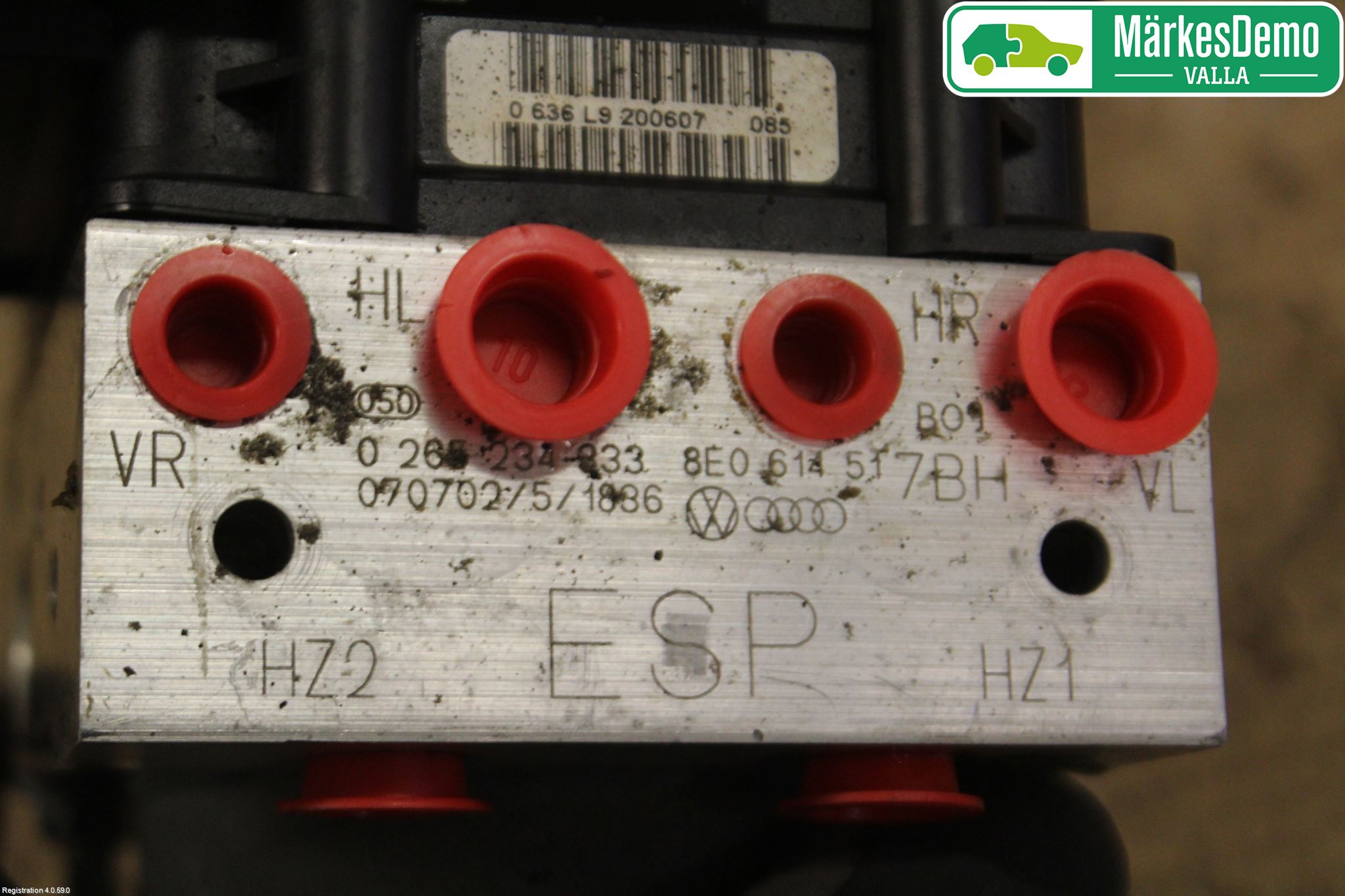 Audi A4/S4 05-07 Abs Hydraulikkaggregat