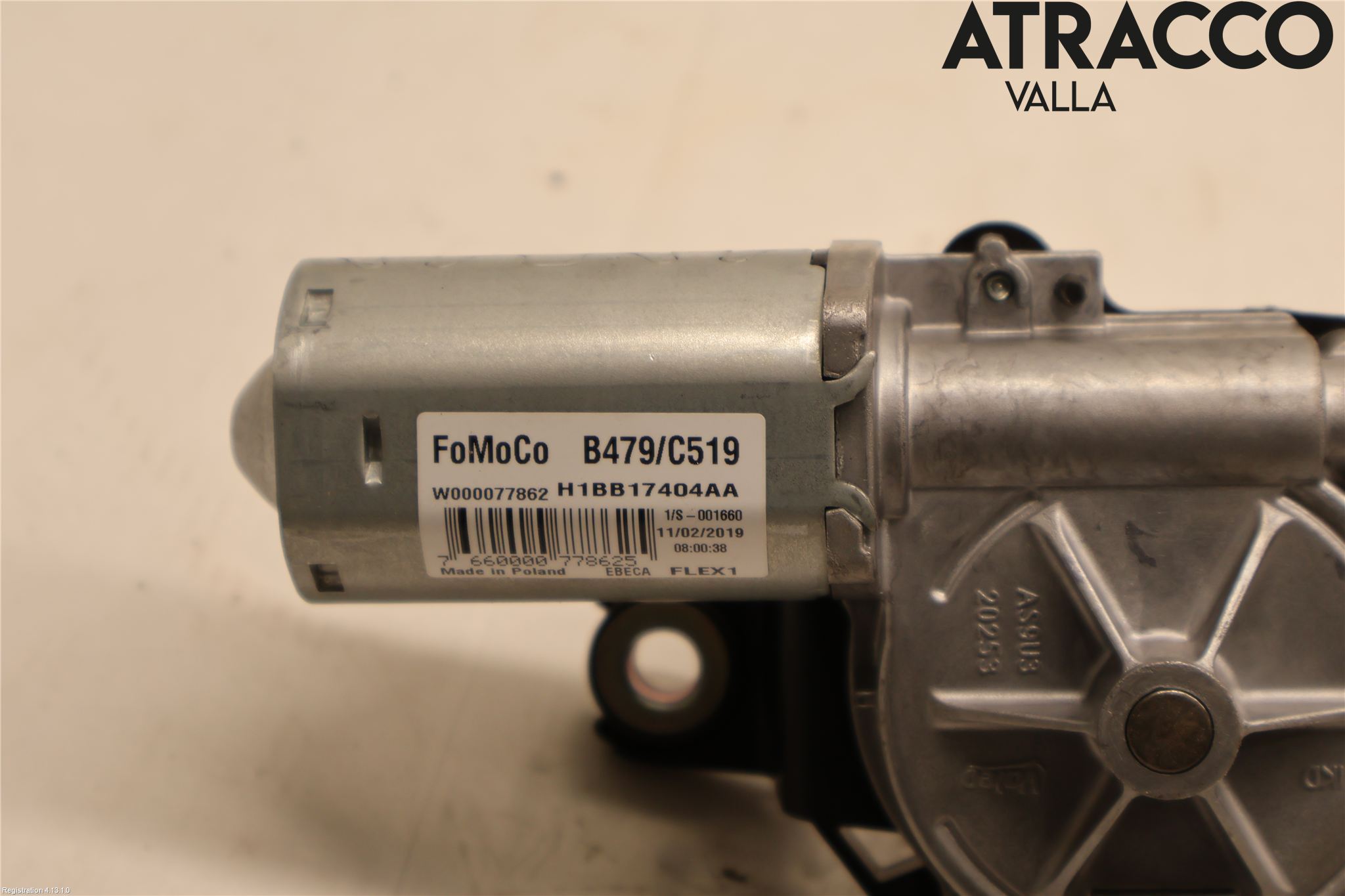Ford FIESTA (VII) 18-23 Viskermotor Bakluke