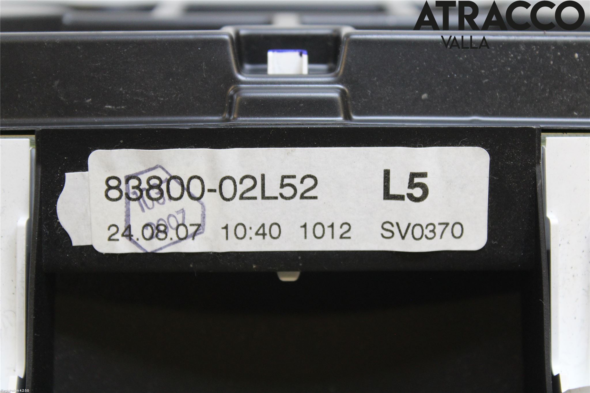 Toyota AURIS 07-09 Instr Kombinert