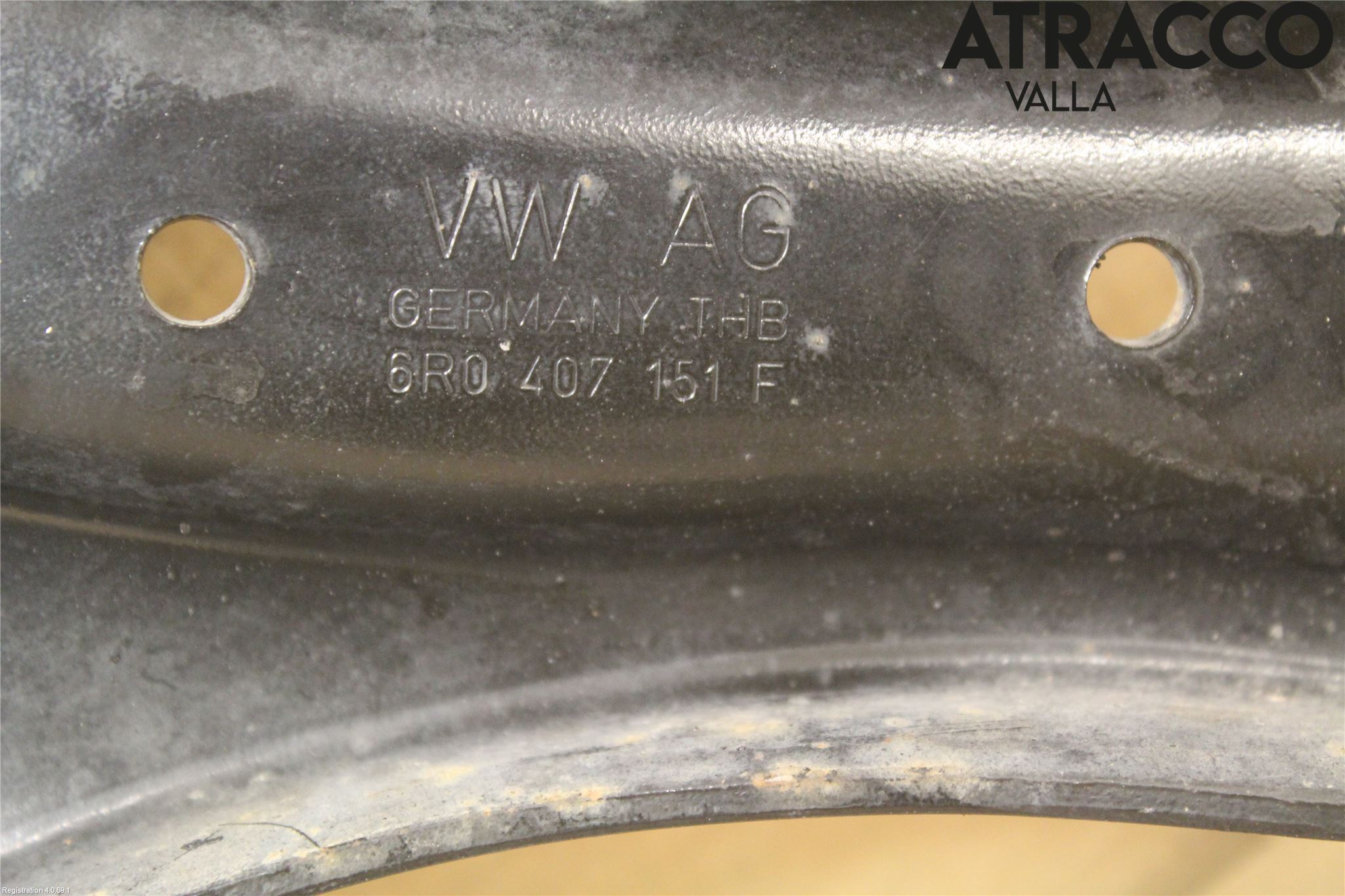 Volkswagen VW POLO 10-17 Bærearm Foran Venstre Nedre