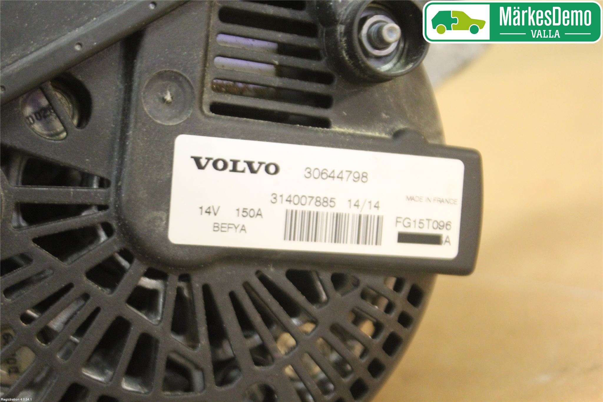 Volvo V40 12-19 Dynamo