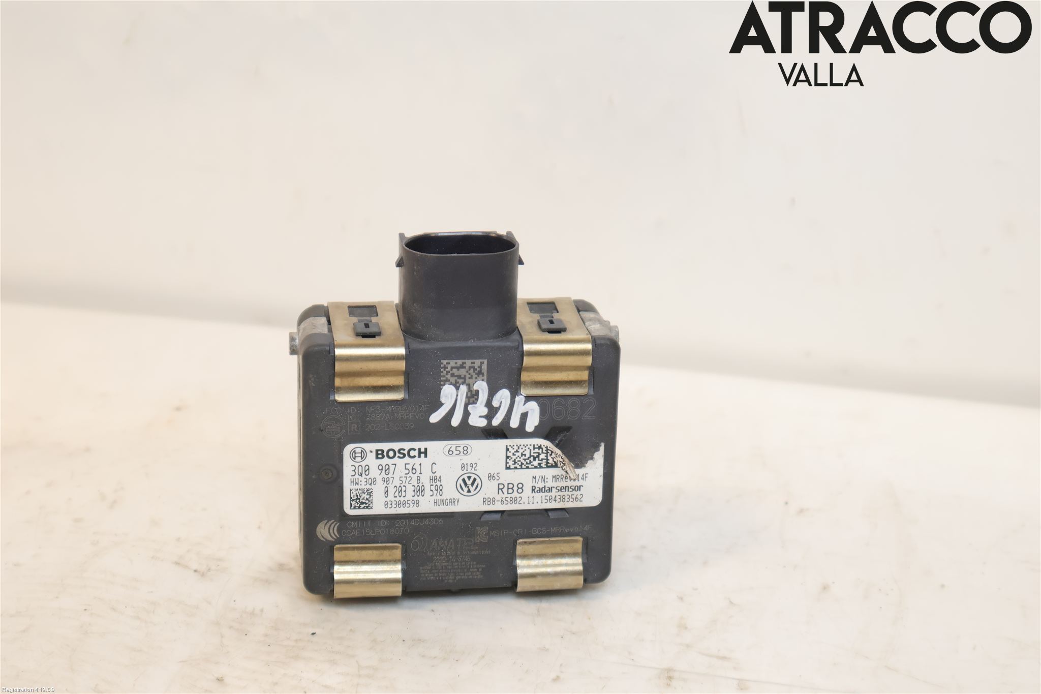 Volkswagen VW PASSAT 15-19 Sensor Kollisjonsbeskyttelse