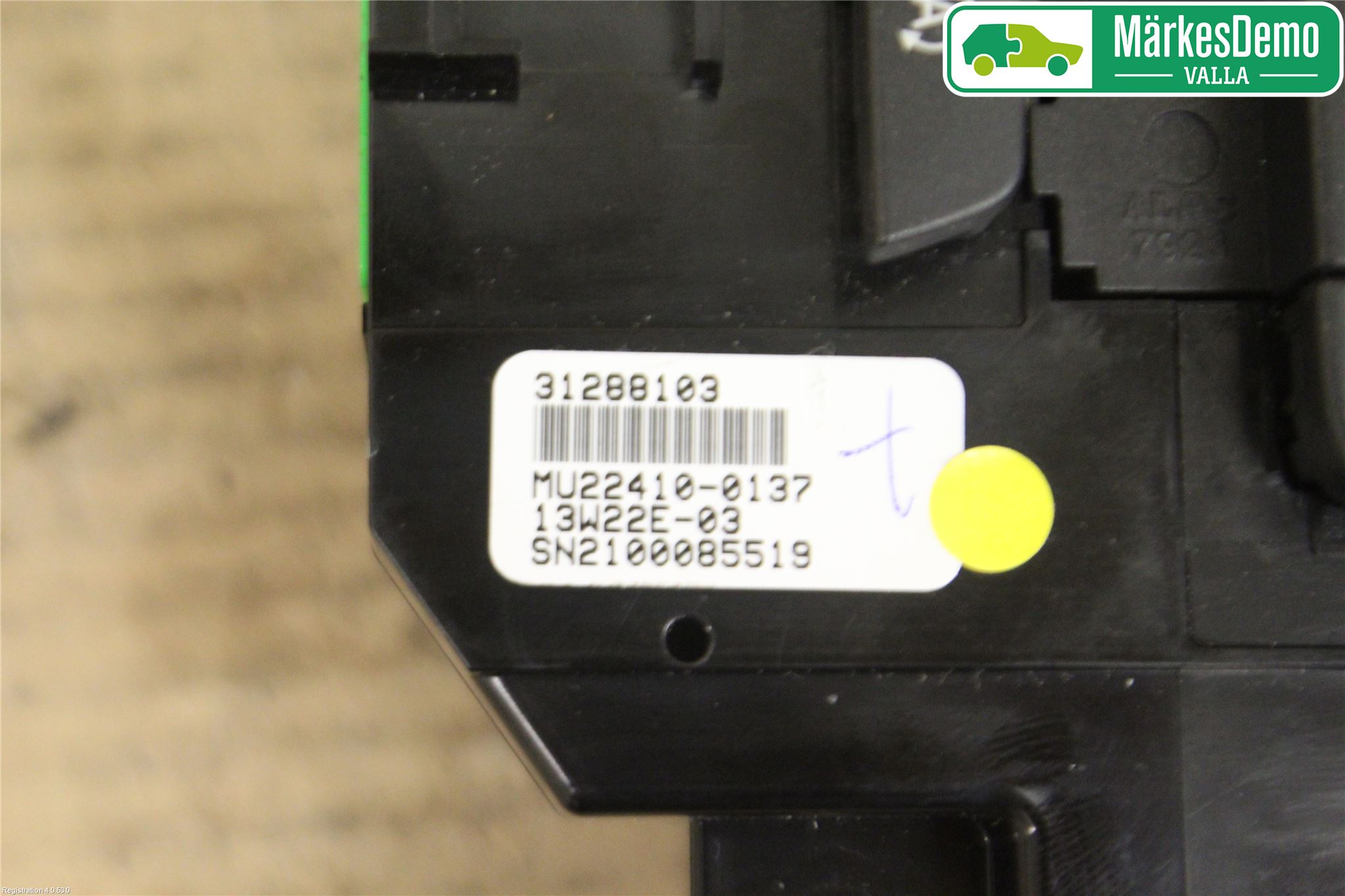 Volvo V40 CROSS COUNTRY 13-19 Varmeapparat Panel(Regulering)