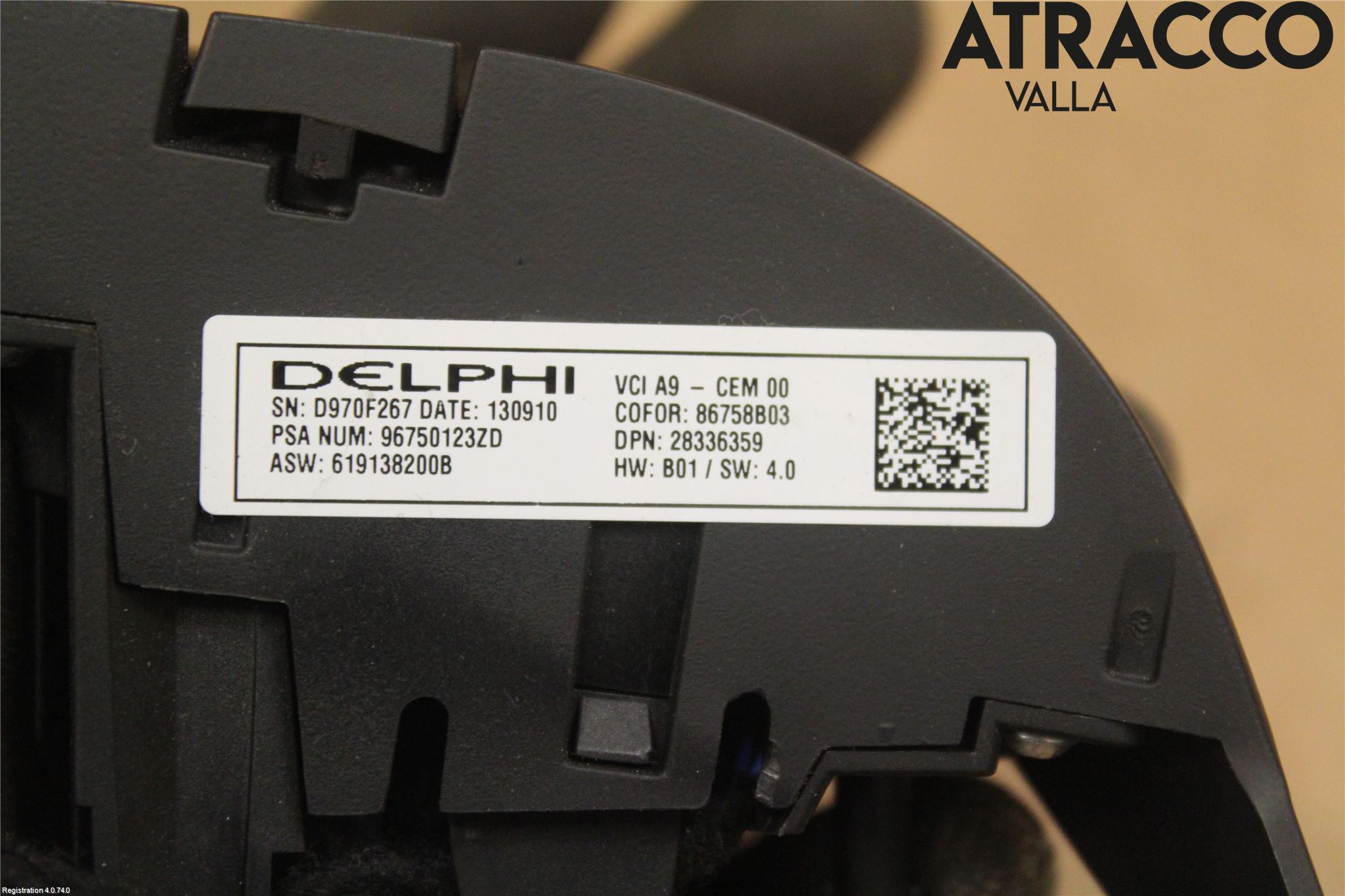 Peugeot 208 12-15 Bryter Ratt Radio-Stereo