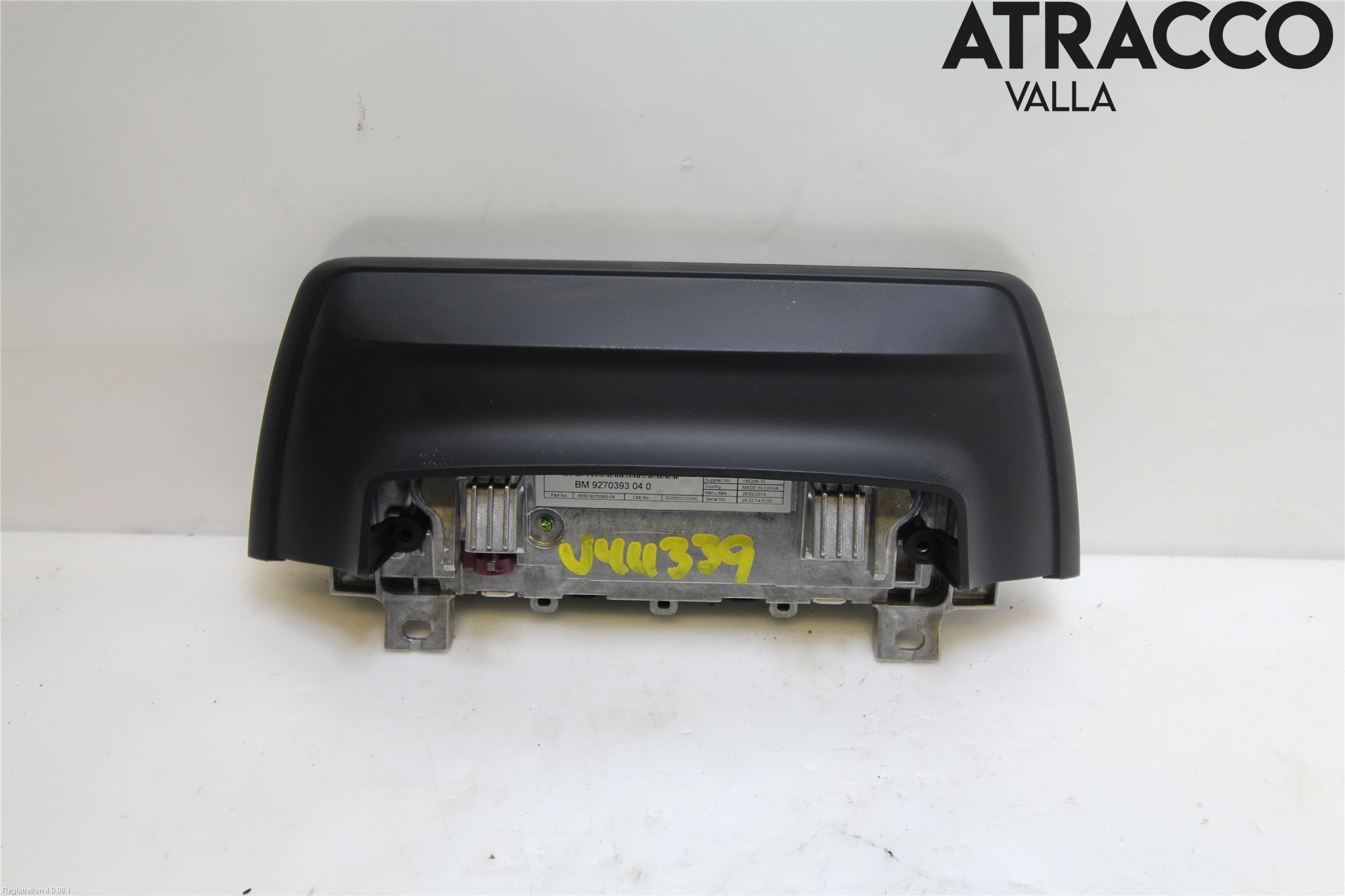 BMW 3 F30/F31/F80 12-19 Instr Skjerm Dvd-Gps-Ac-Tlf