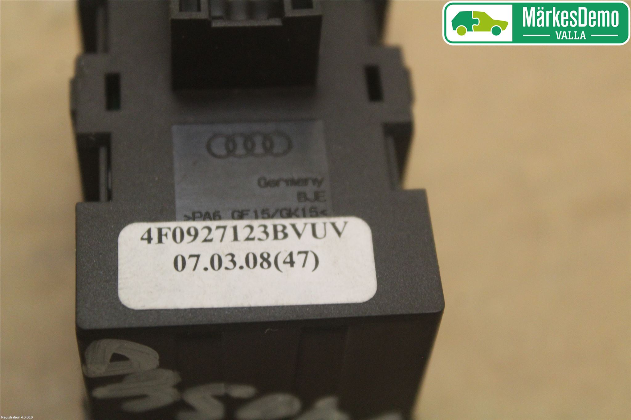 Audi A6/S6     05-11 Bryter Dashbord Lys Dimming