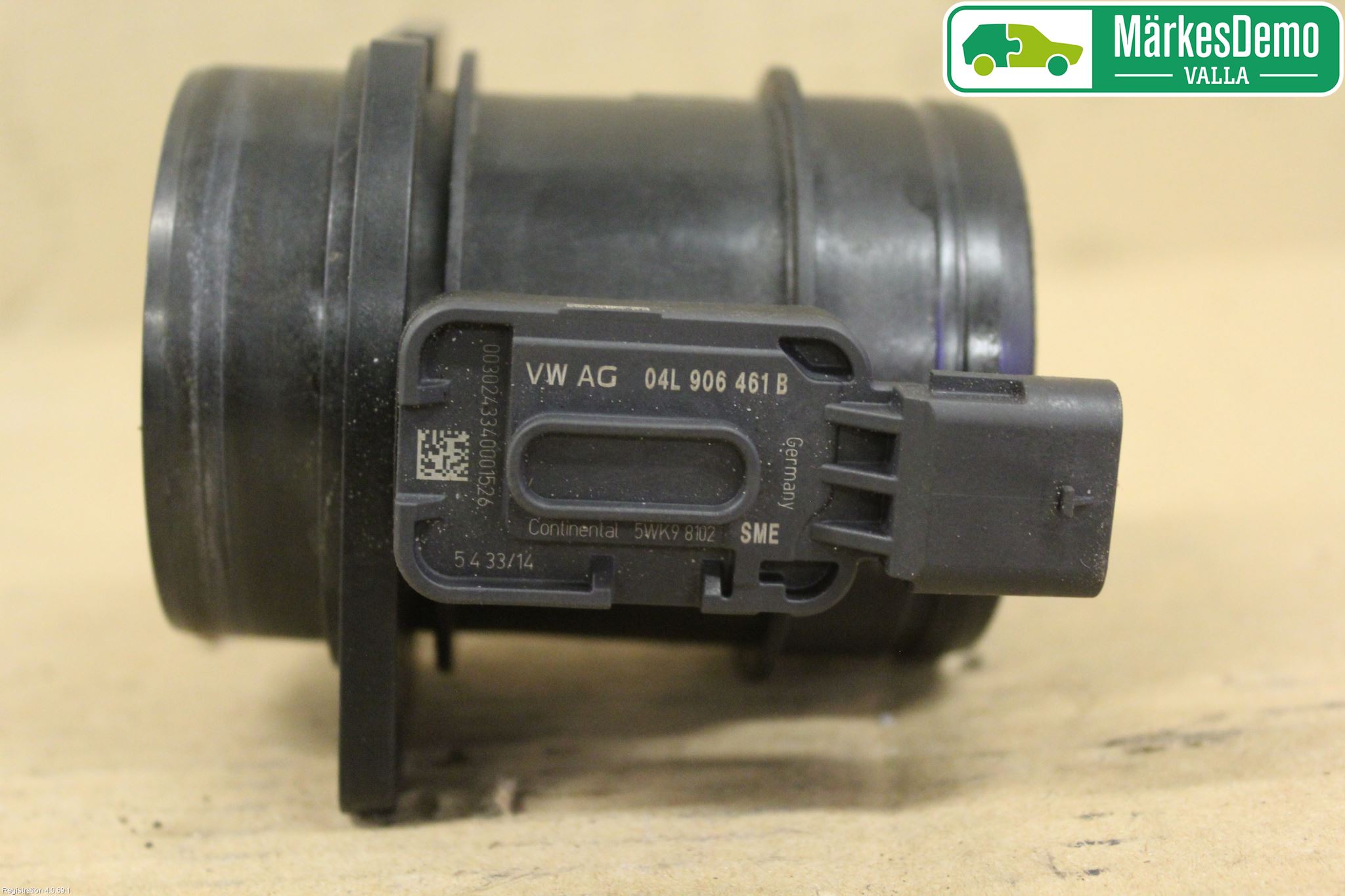 Volkswagen VW GOLF / E-GOLF VII 13-20 Inns Luftmassemåler