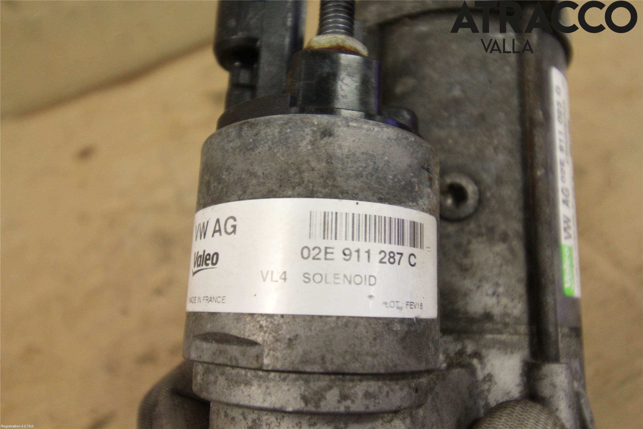 Volkswagen VW PASSAT 11-14 Startmotor Diesel
