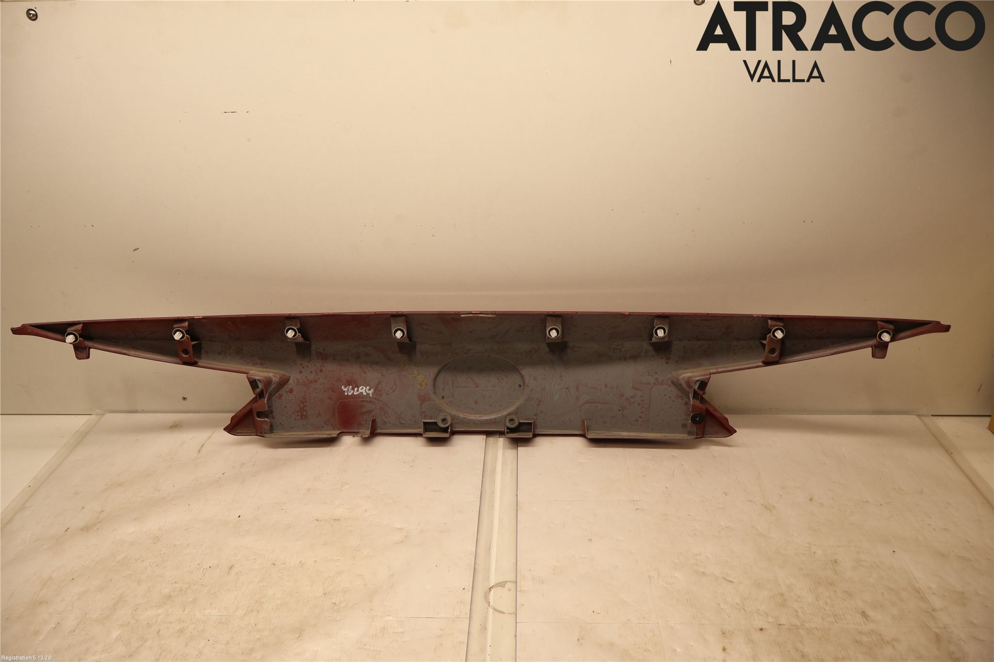 Toyota AURIS 13-19 Refleksplate - Skiltplate