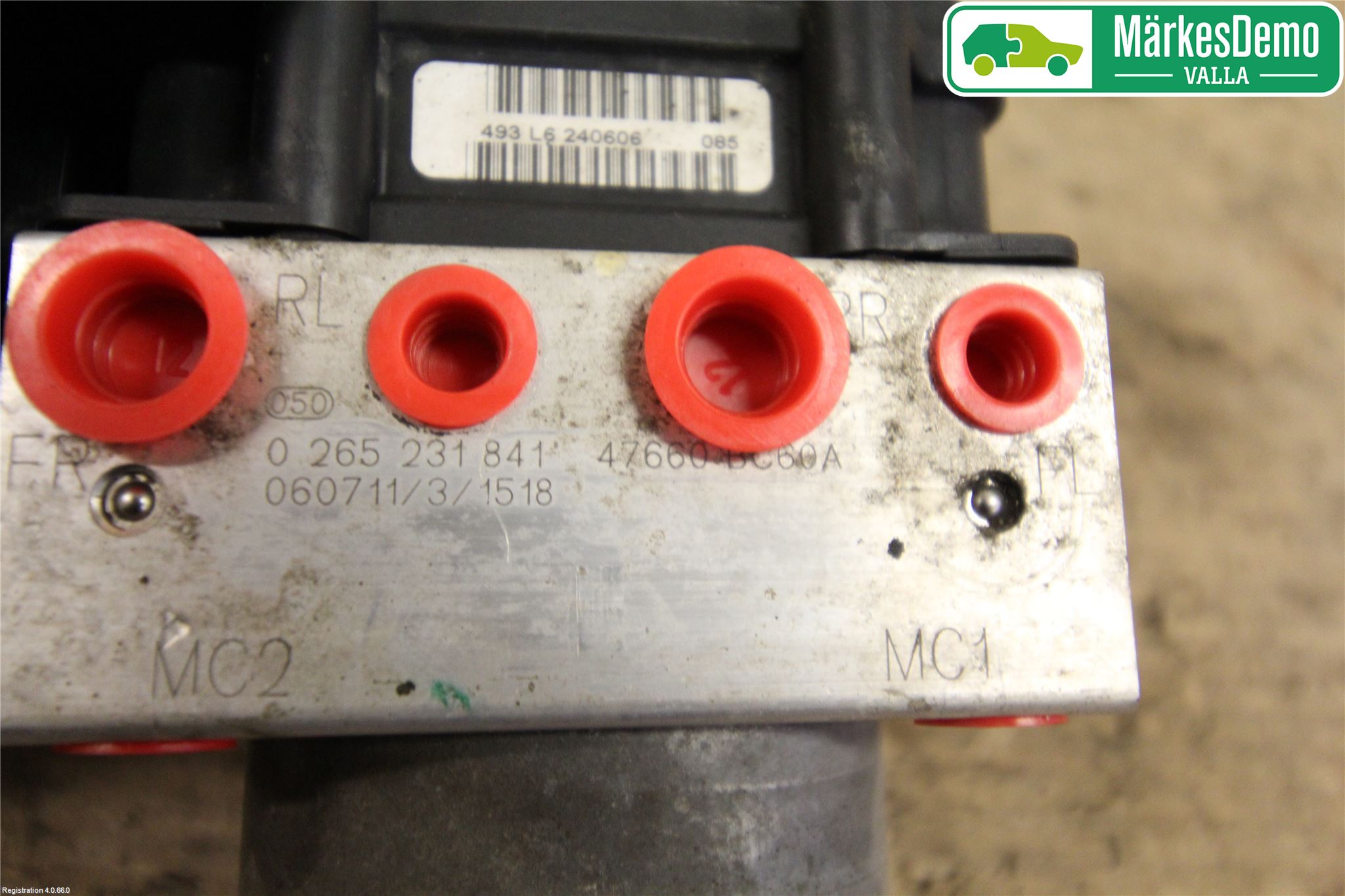 Nissan MICRA 03-07 Abs Hydraulikkaggregat