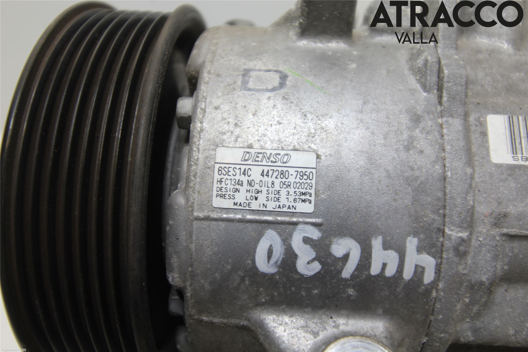 Toyota RAV4 13-18 Varme Ac Kompressor
