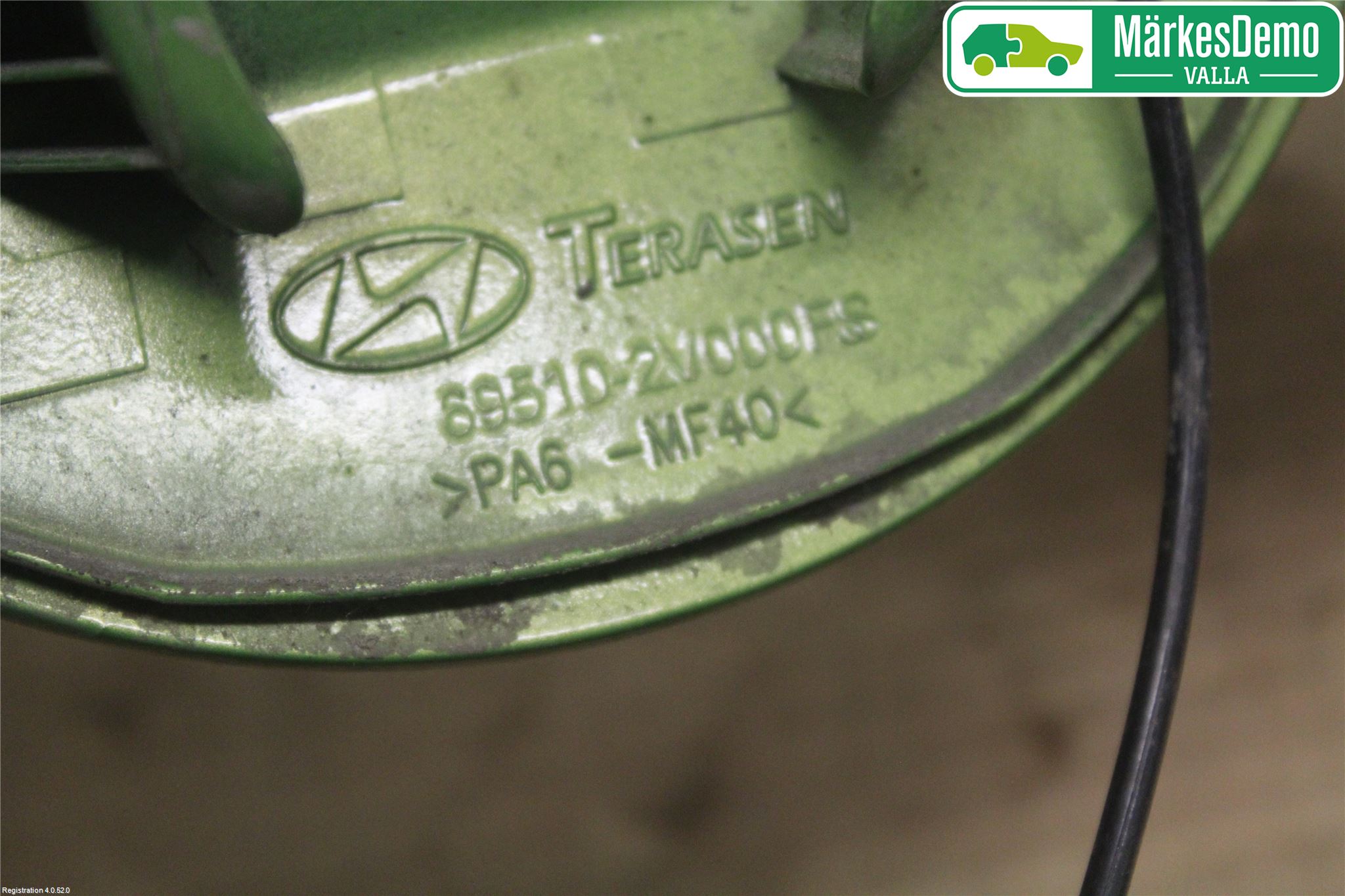 Hyundai VELOSTER 12-17 Drivstoff Tankluke